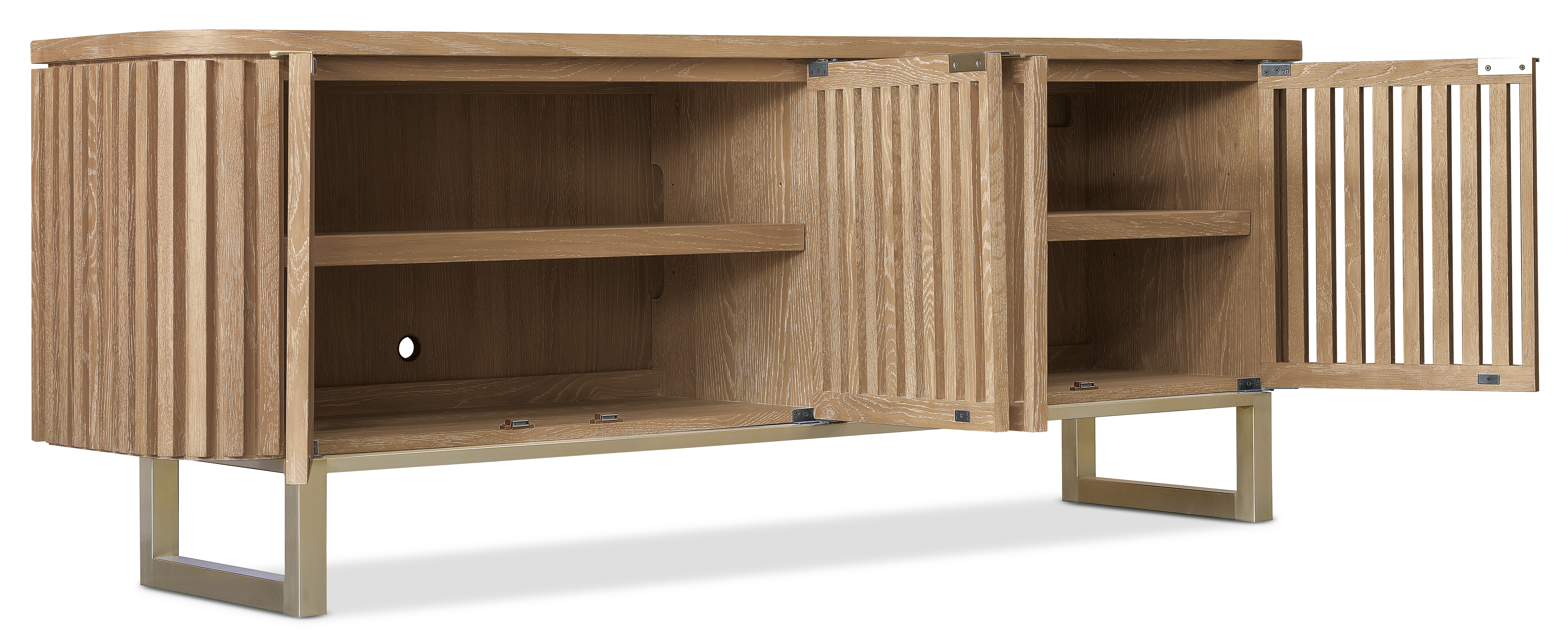 naotaro Hooker Furniture Home Entertainment Melange Nolita Four Door