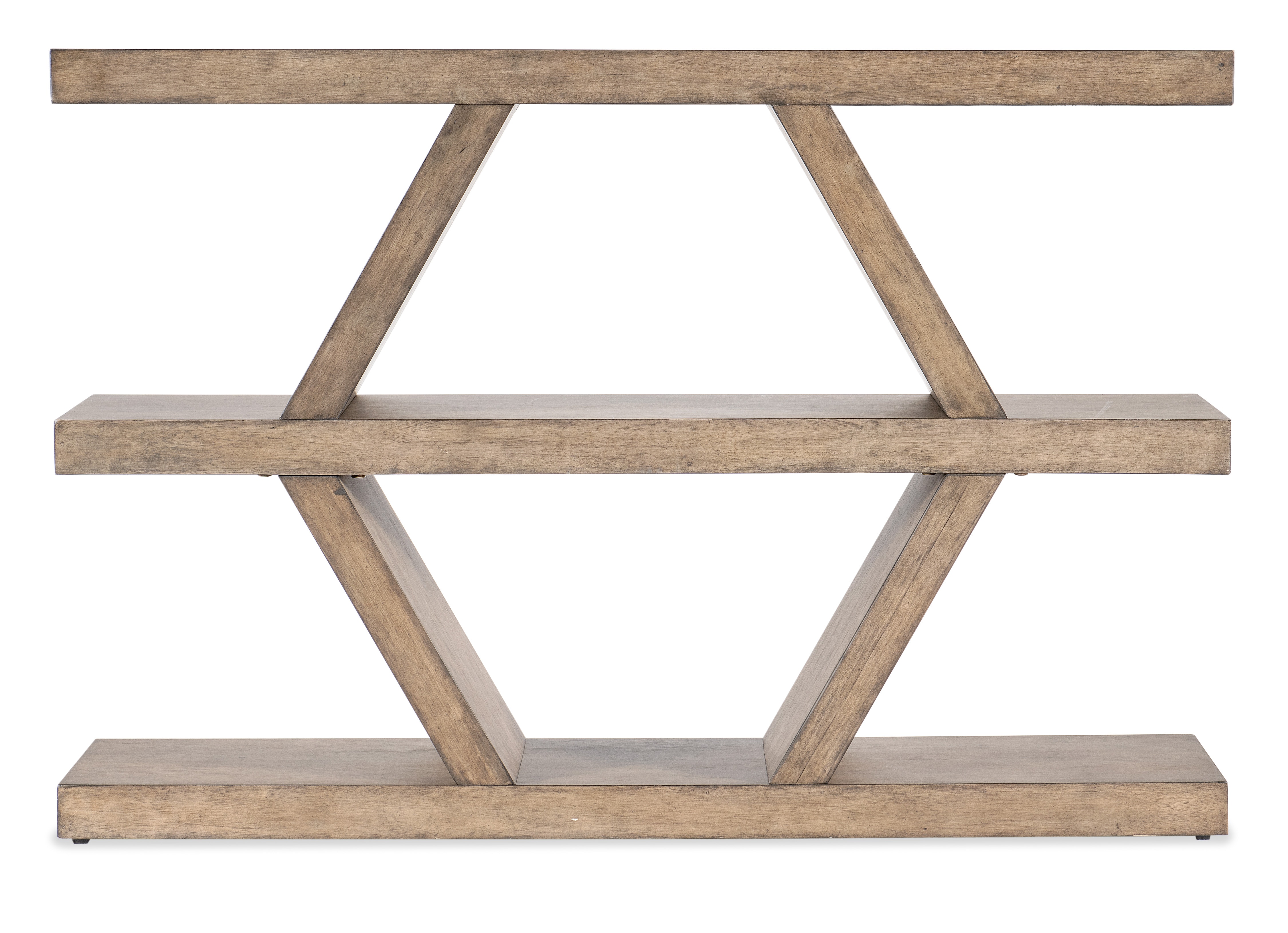 Hooker Furniture Living Room Commerce & Market Geo Lines Console