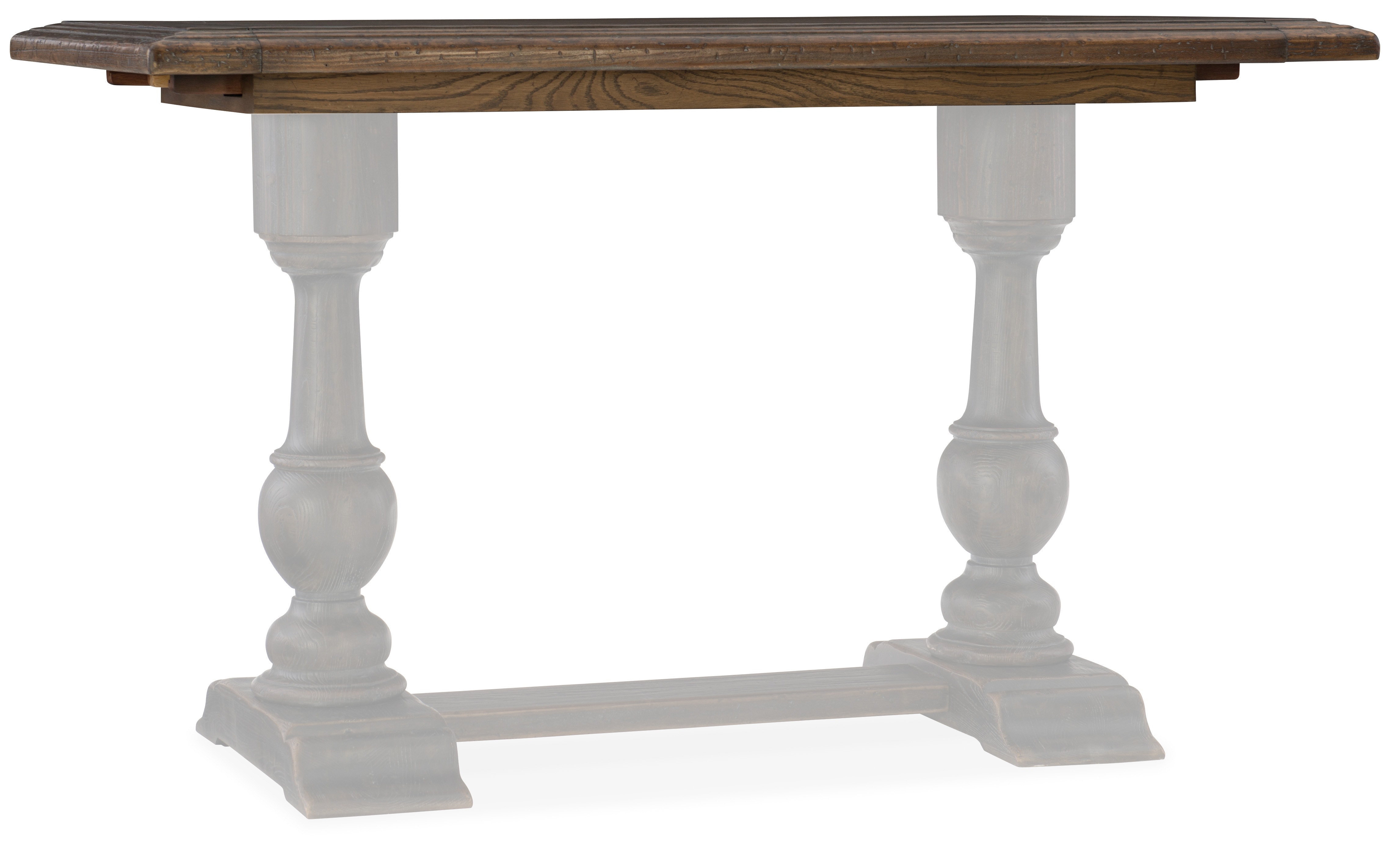 Hooker Furniture Balcones 60in Table Top with 2-12in Leaves 5960-75206T-BRN
