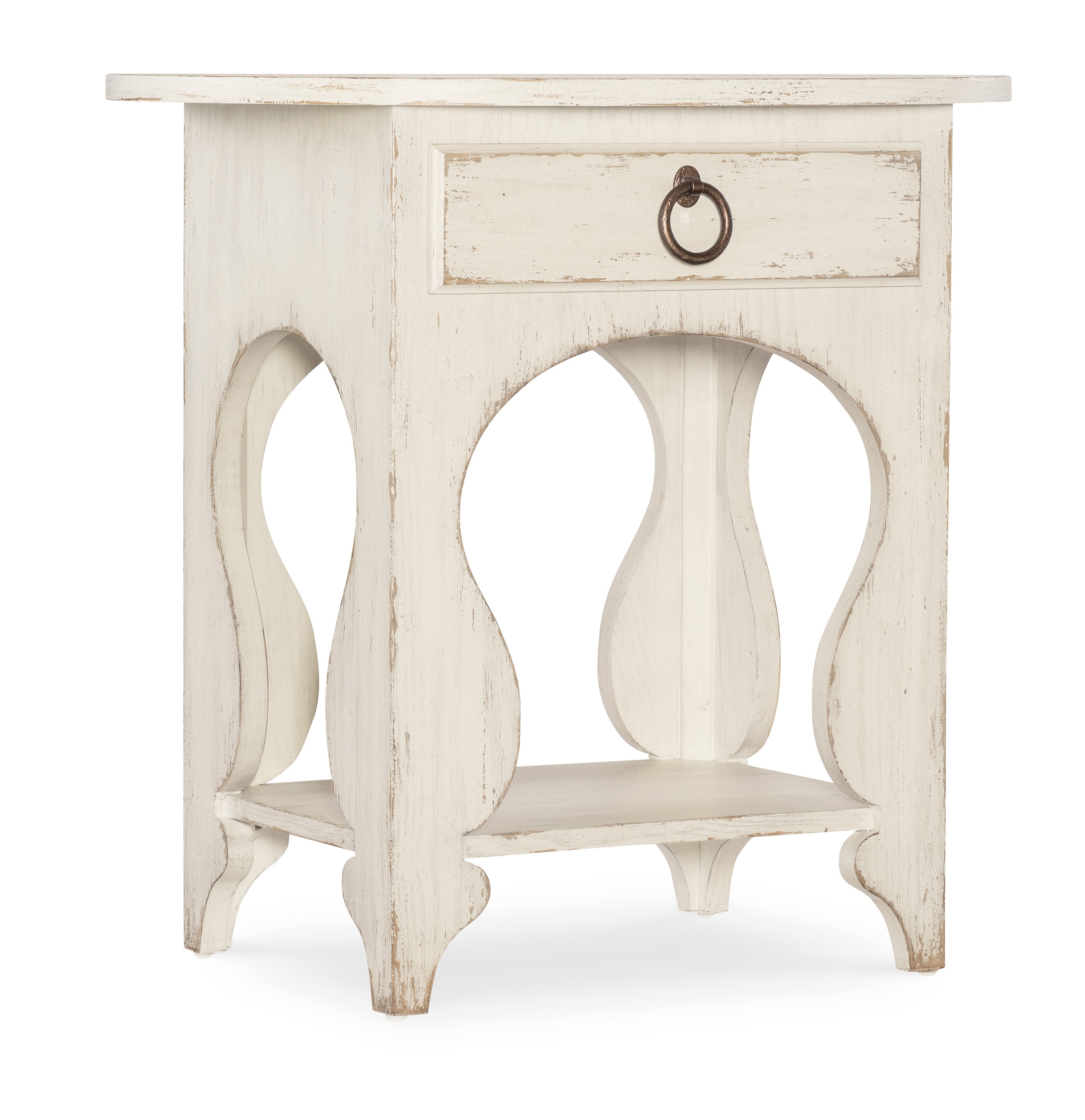 Hooker Furniture Americana One-Drawer Oval Nightstand 7050-90115-02