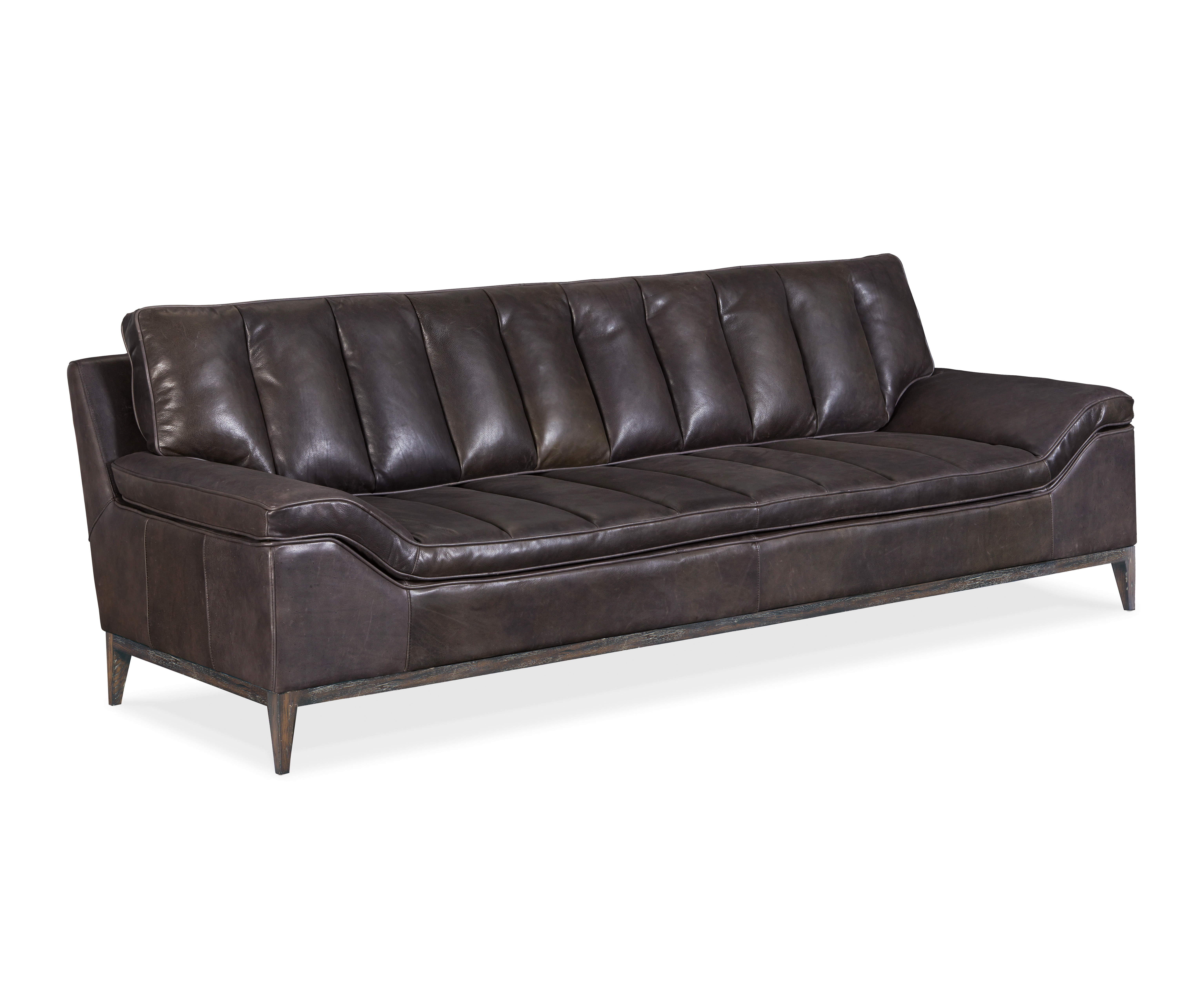 Hooker K and or leather Stationary Sofa SS604-03-097