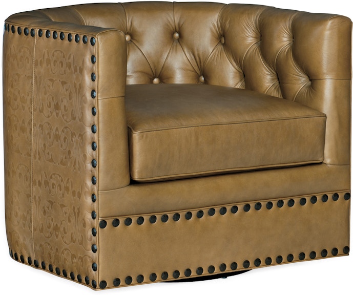 Hooker Furniture CC Lennox Tufted Swivel Chair CC106-SW-086