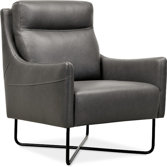 Hooker Furniture CC Efron Club Chair w/ Black Metal Base CC443-097