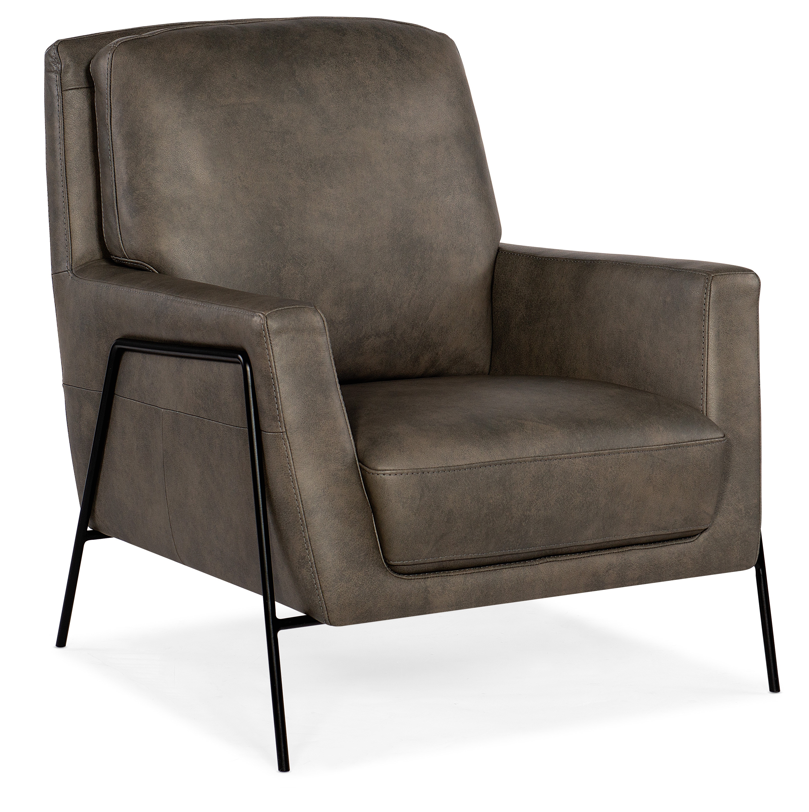 Ambroise metal best sale frame club chair