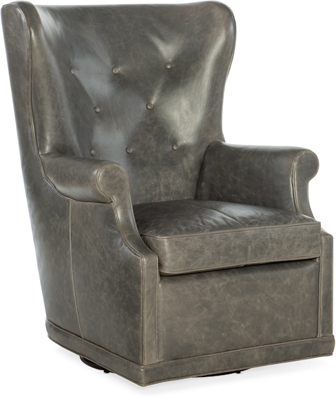 Hooker Furniture CC Mai Wing Swivel Club Chair CC536-SW-091