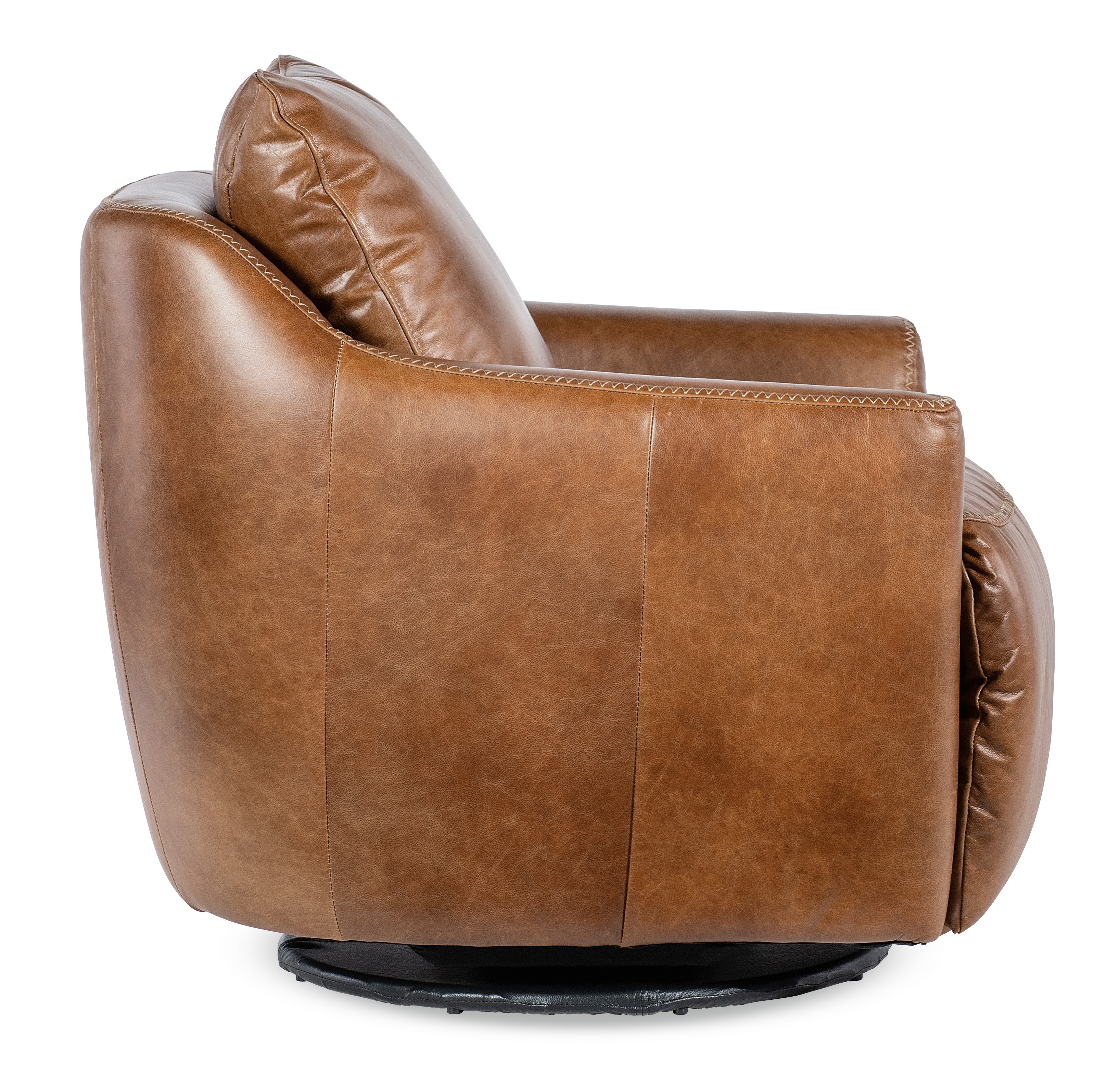 Hooker Furniture Living Room Beau Swivel with Power Footrest CC612