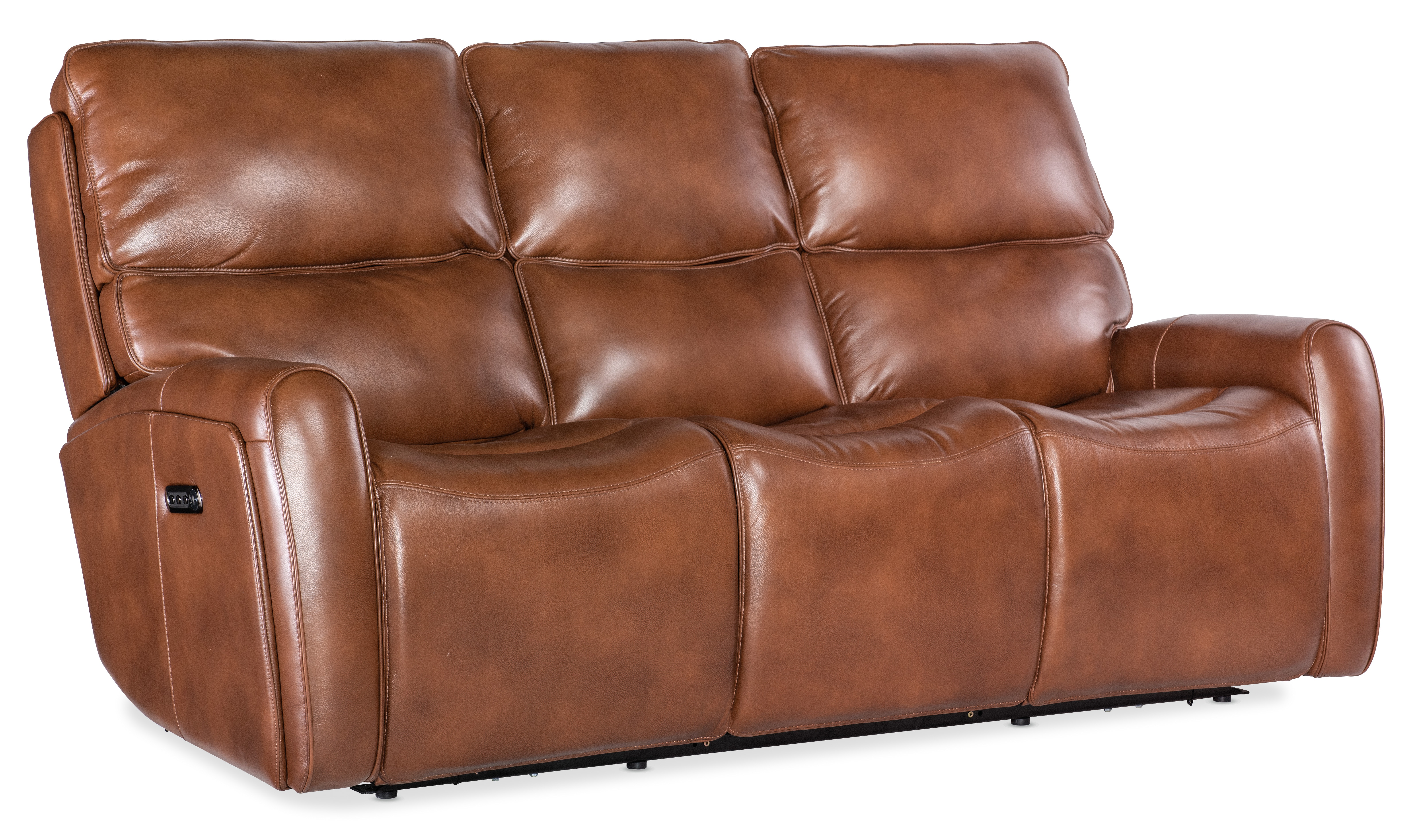 Hooker Crosby Zero Gravity Power Sofa with Power Headrest and Lumbar SS741-PHZL3-080