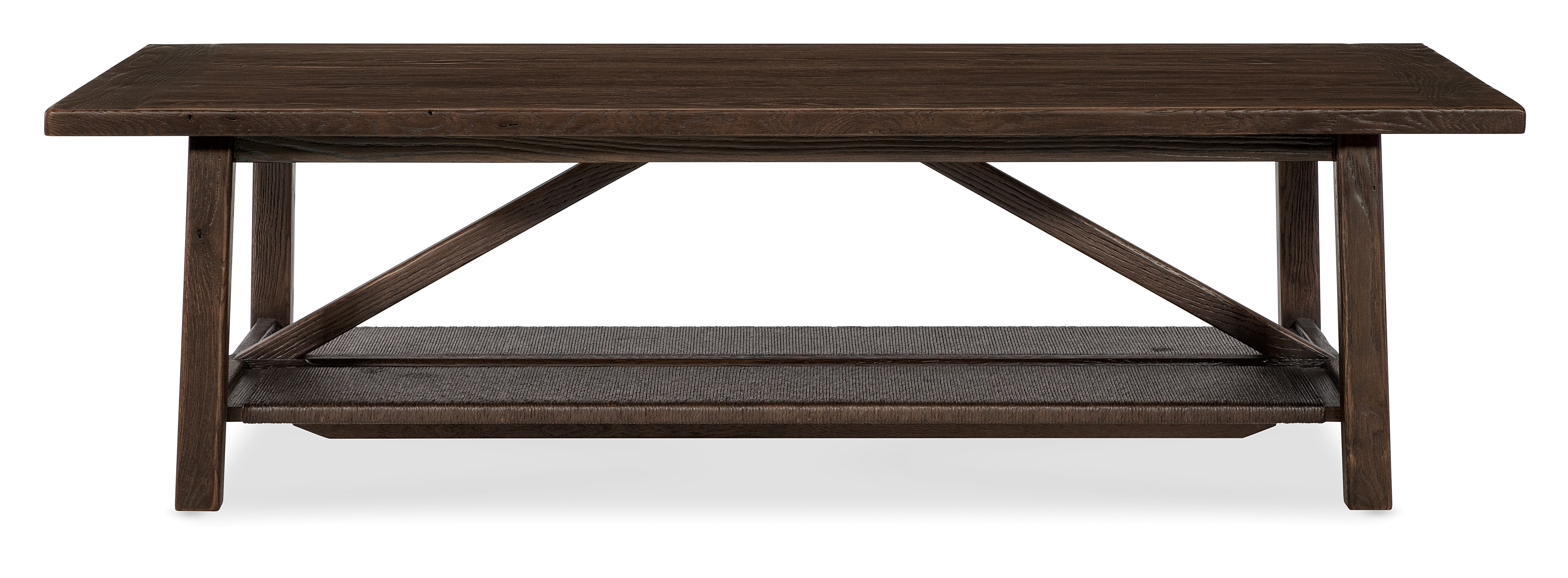 Hooker Furniture Living Room Alto Loma Trestle Cocktail Table 6830