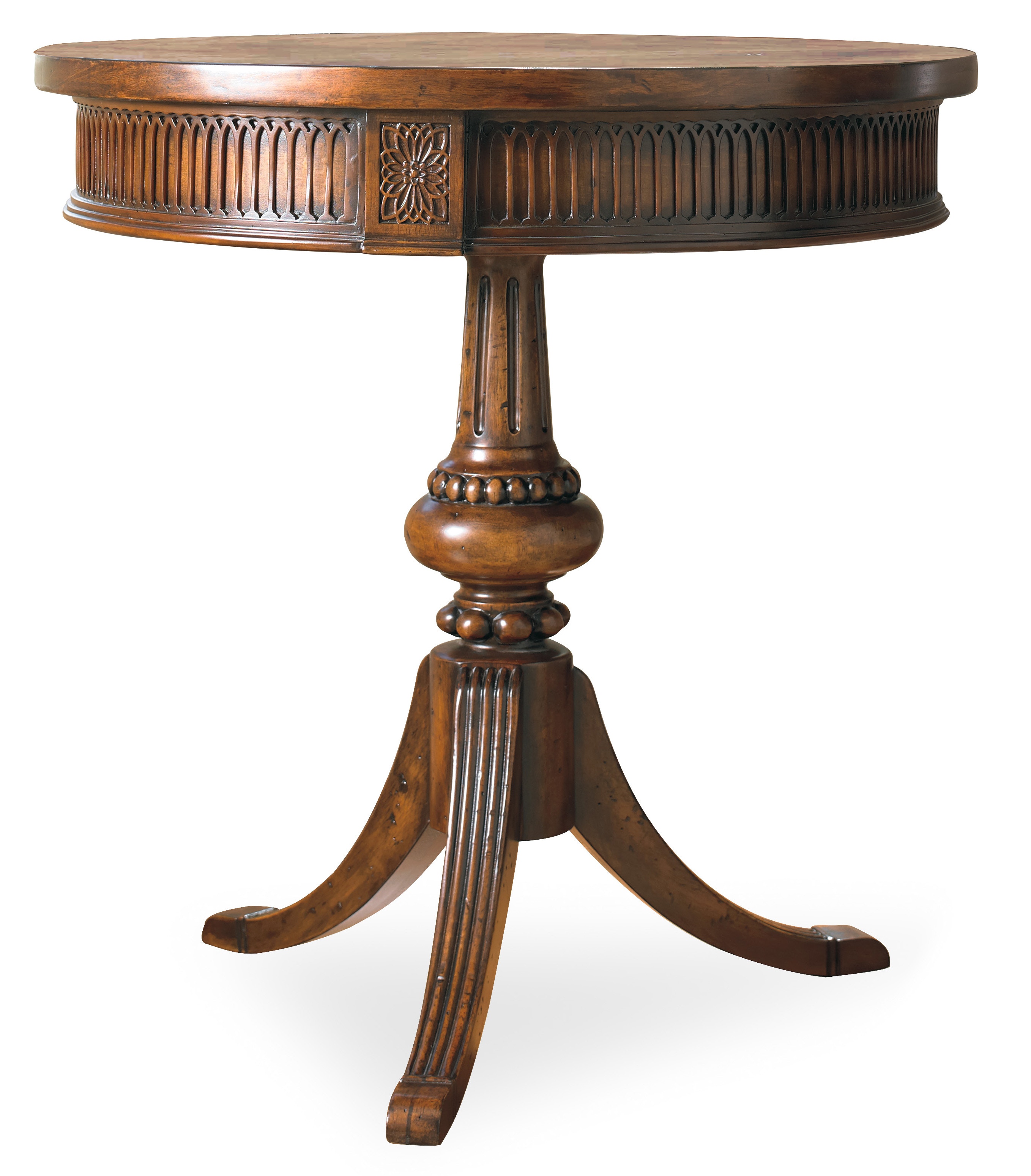 Hooker Furniture Round Pedestal Accent Table 500-50-828