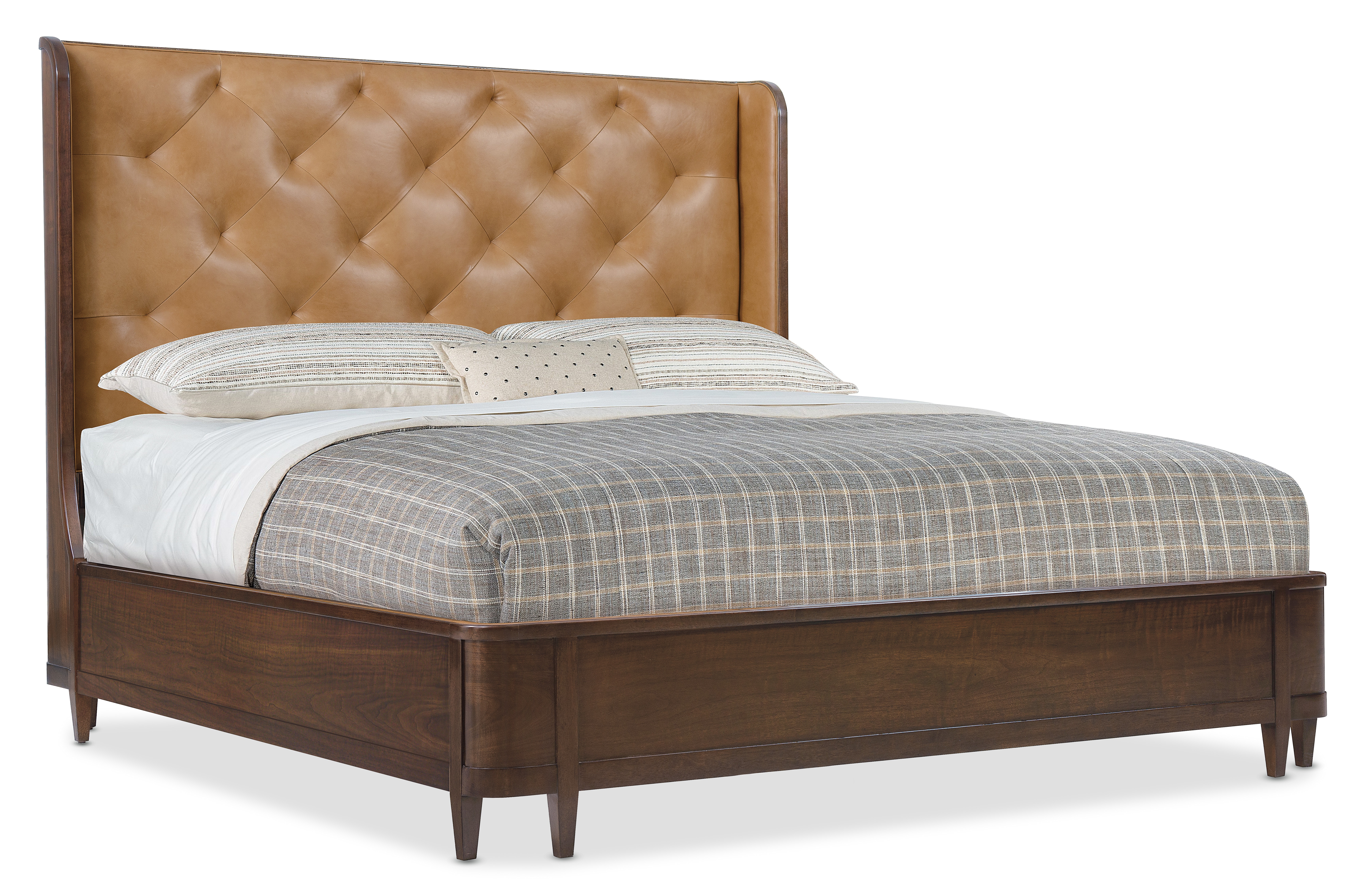 Hooker Furniture Archives Queen leather Bed 6123-90850-89