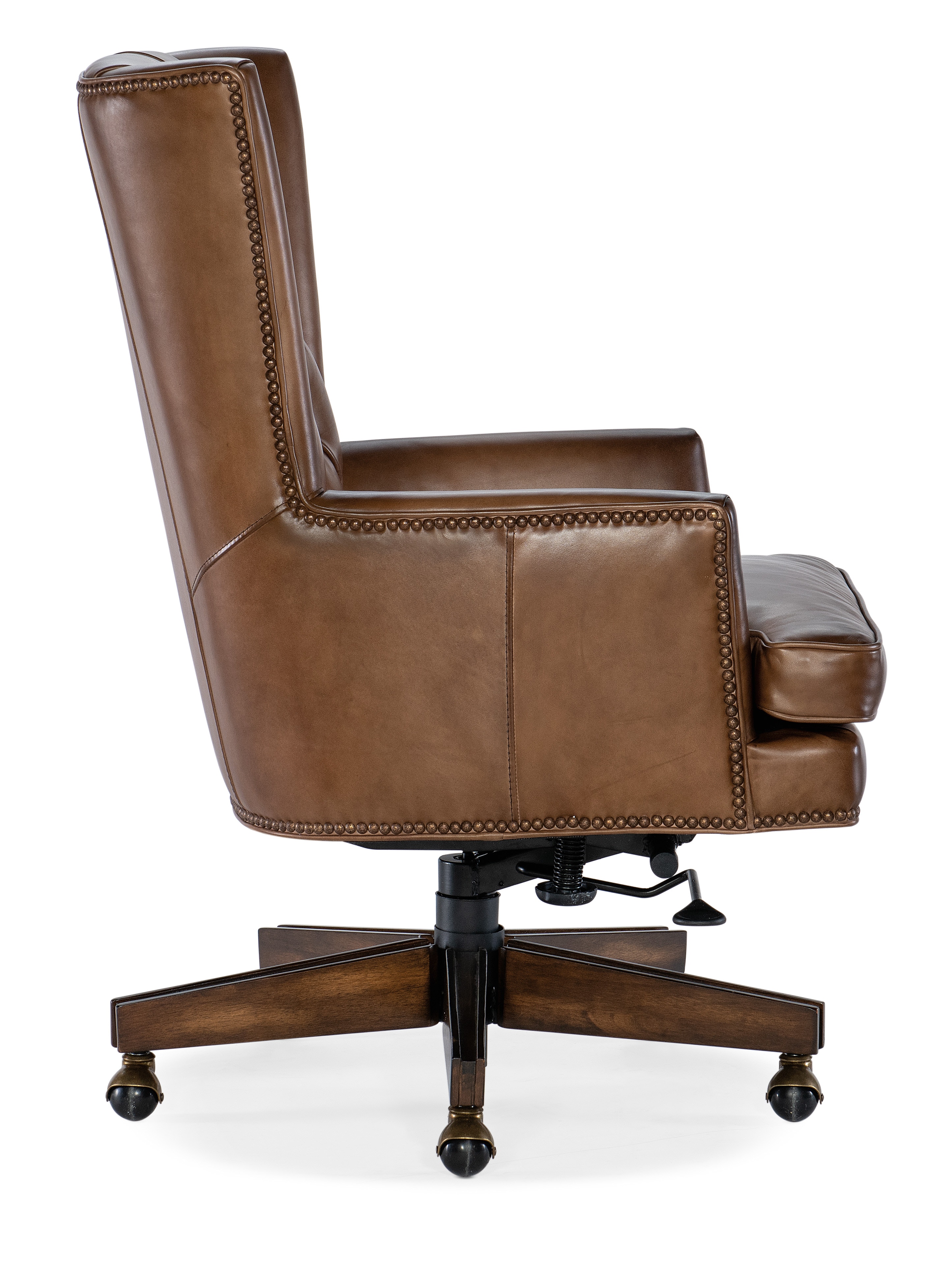 Kirbyville leather task discount chair