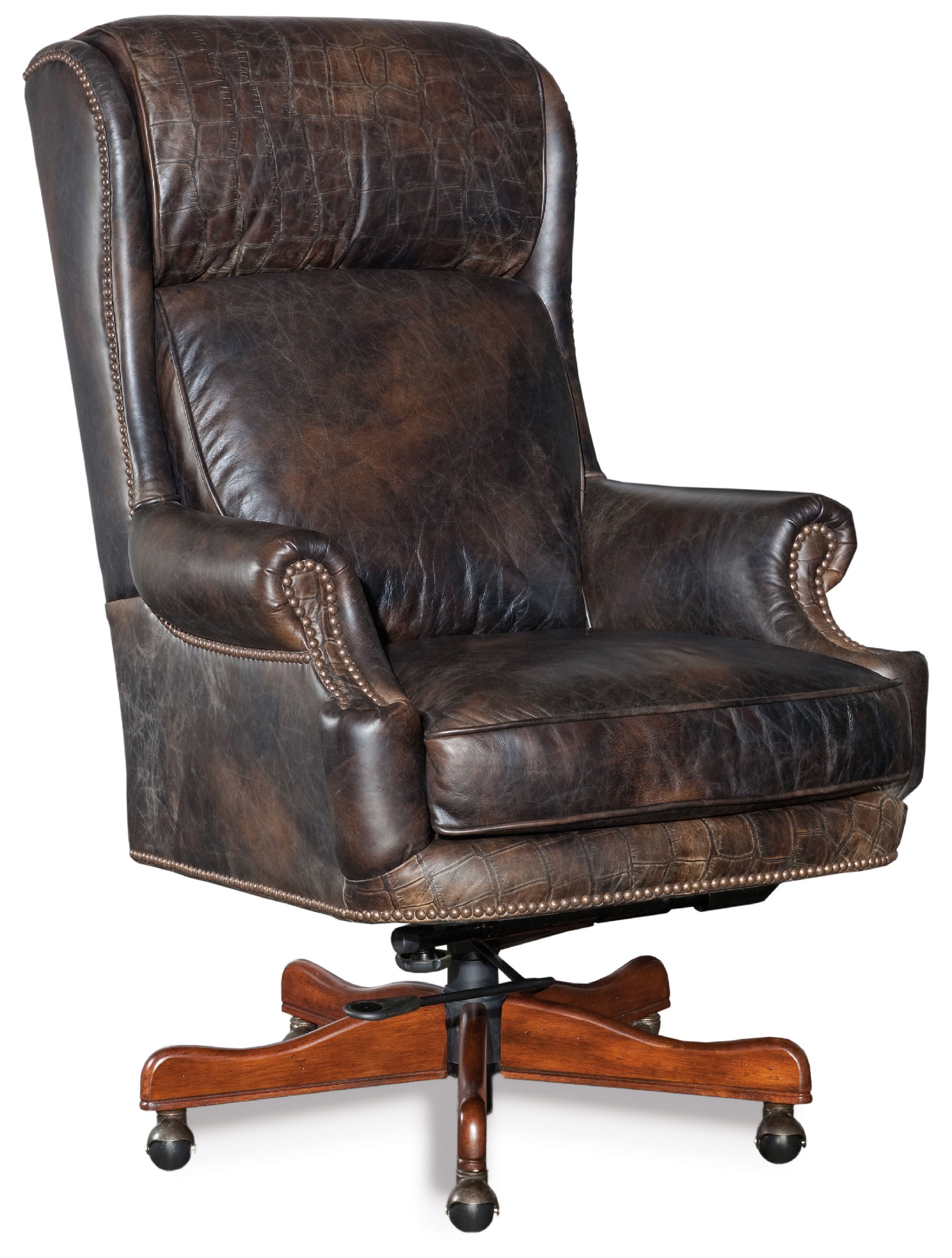 Hooker Furniture Home Office Tucker Executive Swivel Tilt Chair