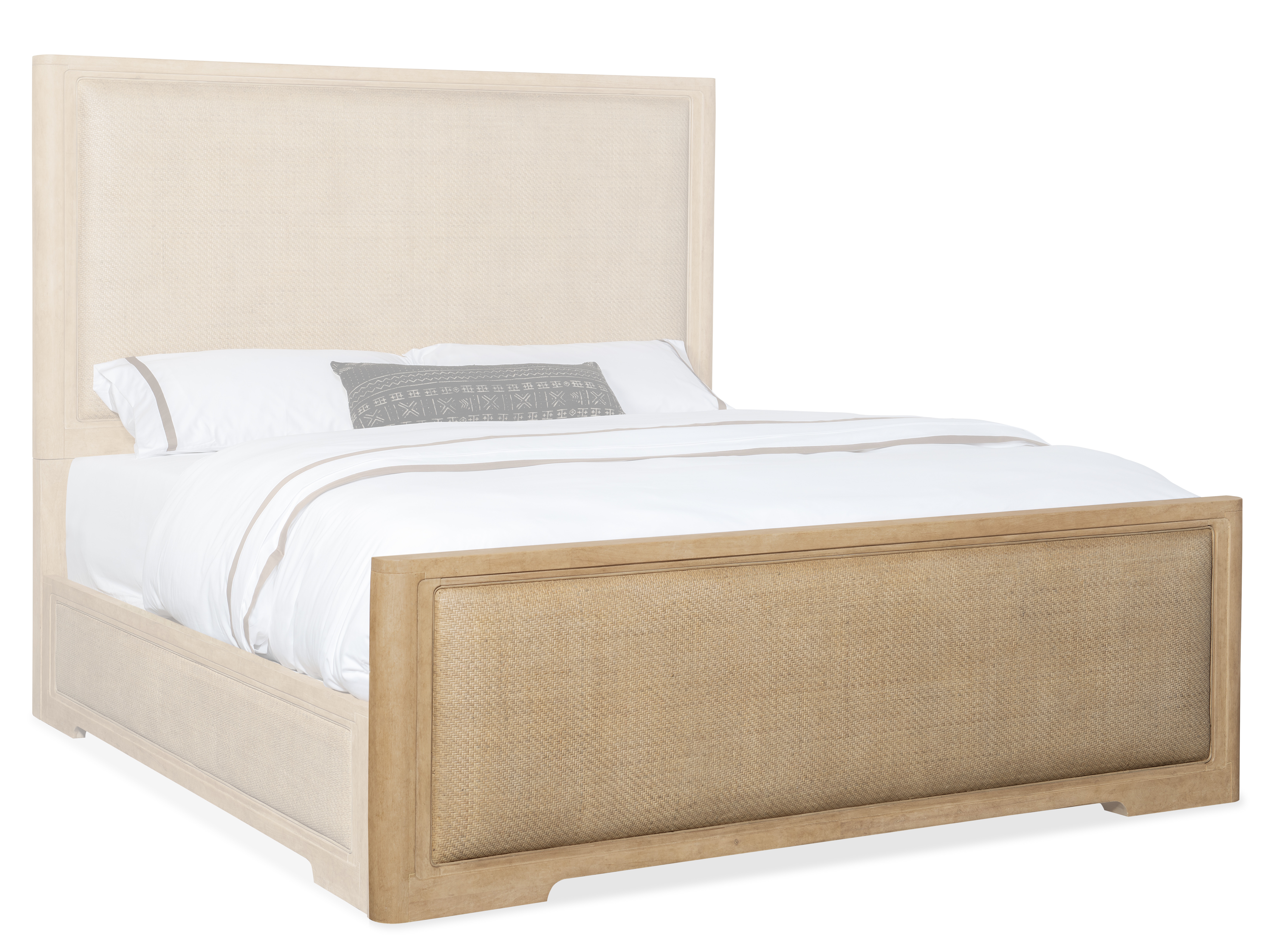 Hooker Furniture Retreat 6/0-6/6 Cane Panel Footboard 6950-90268-80