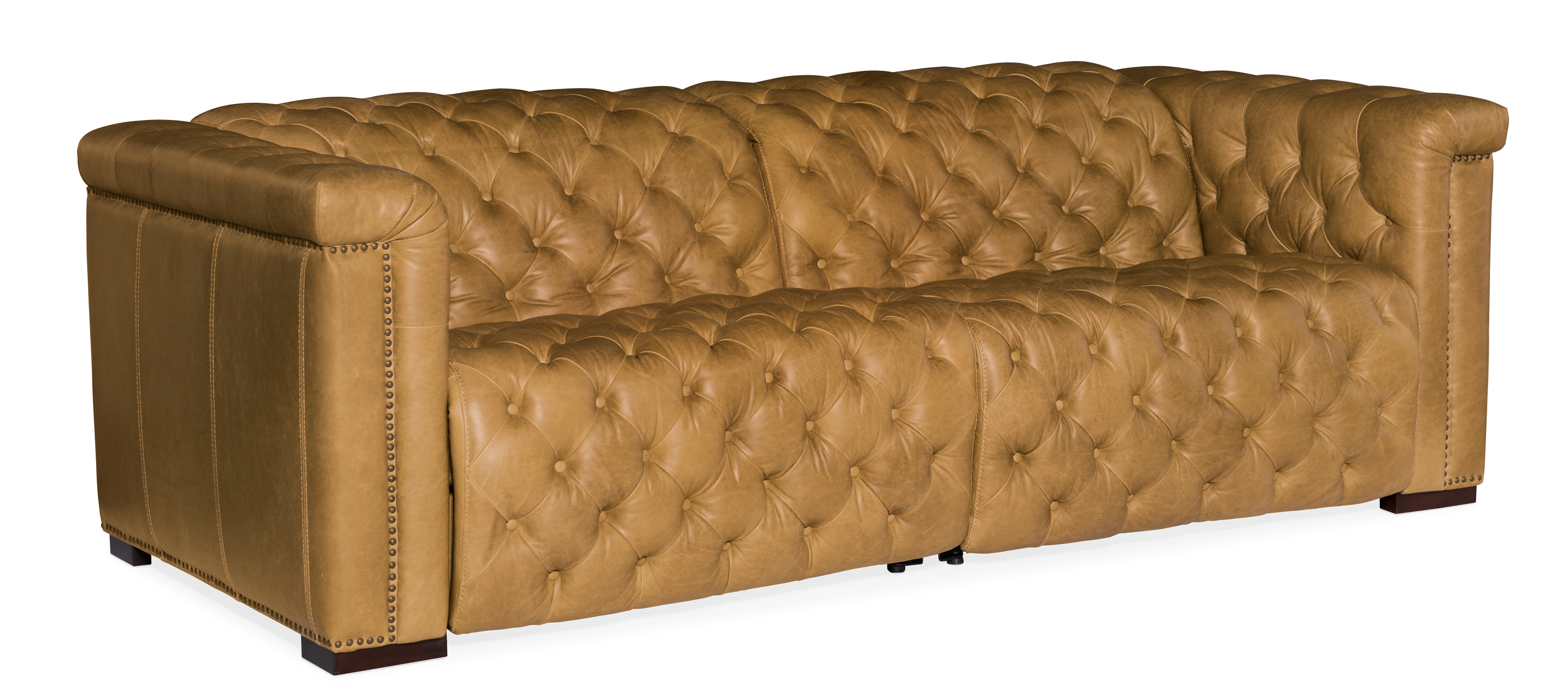Hooker Savion 2 over 2 Sofa with Power Recline and Power Headrest SS434-1.5RL-P-PH-086