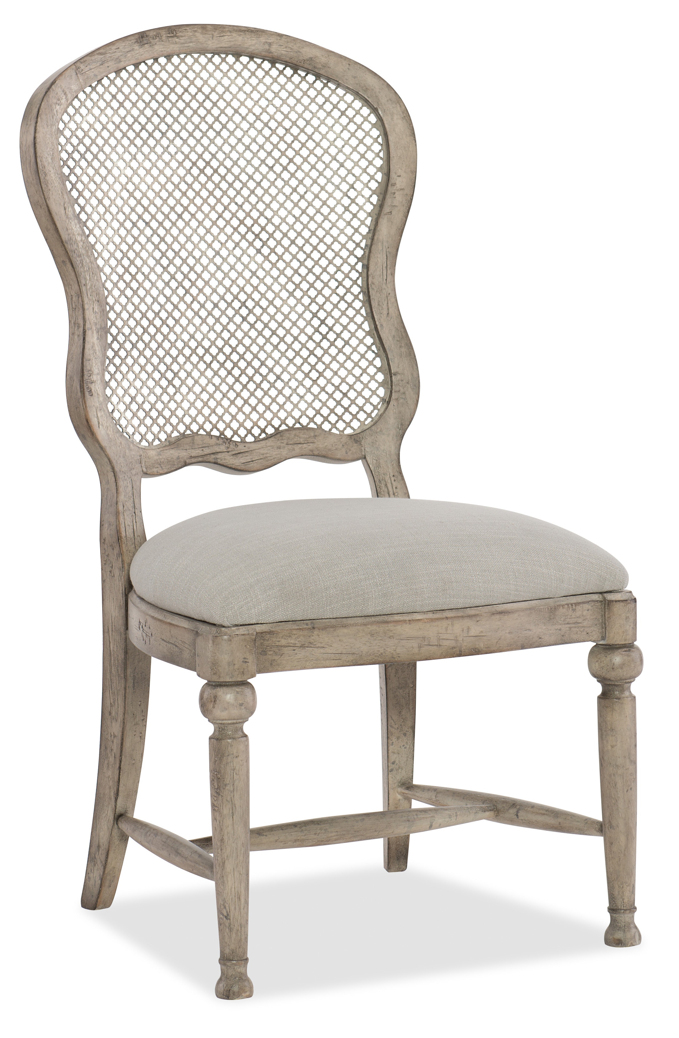 Hooker Furniture Boheme Gaston Metal Back Side Chair 5750-75411-LTWD