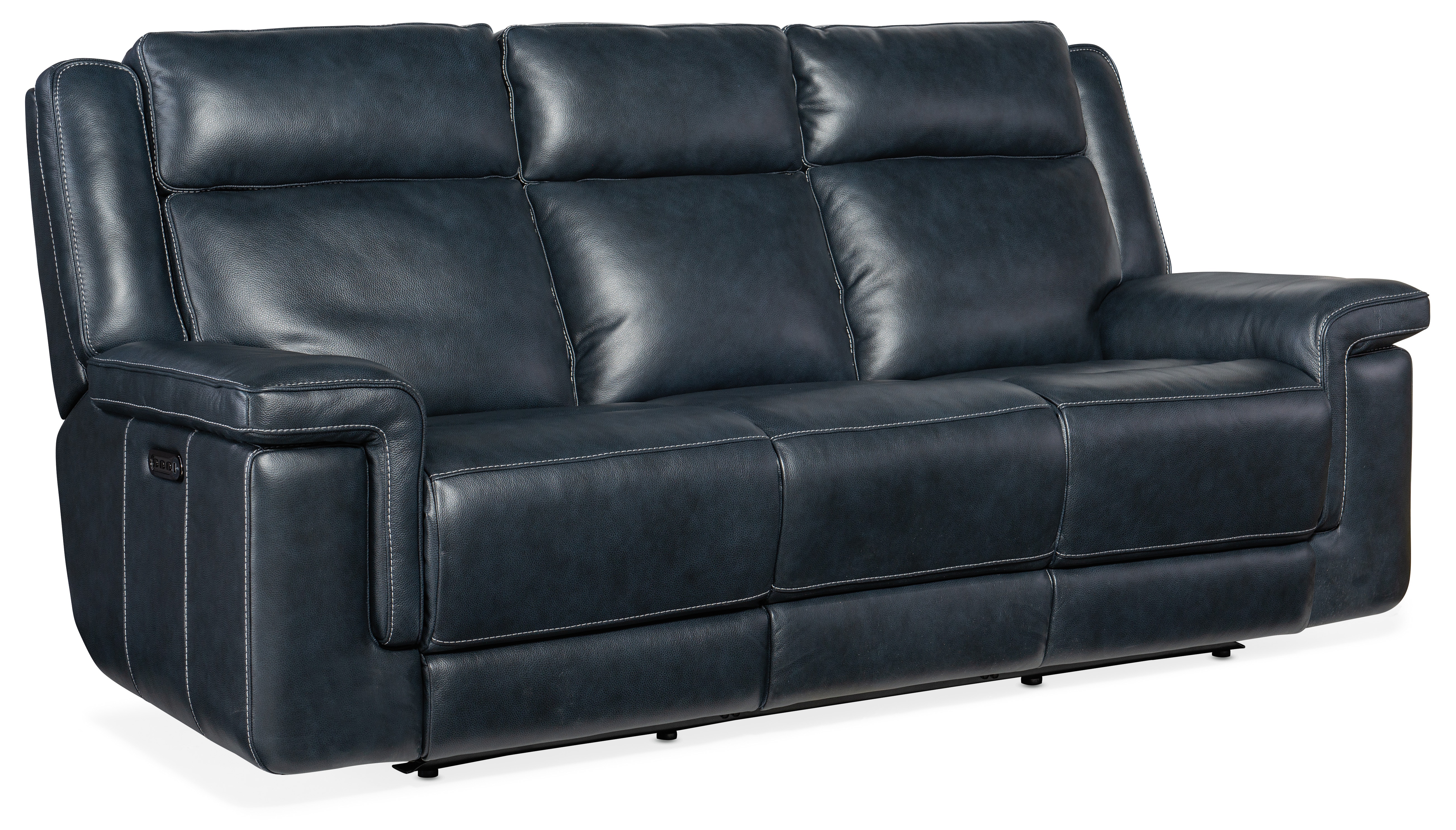 Hooker Montel Lay Flat Power Sofa with Power Headrest and Lumbar SS705-PHL3-047