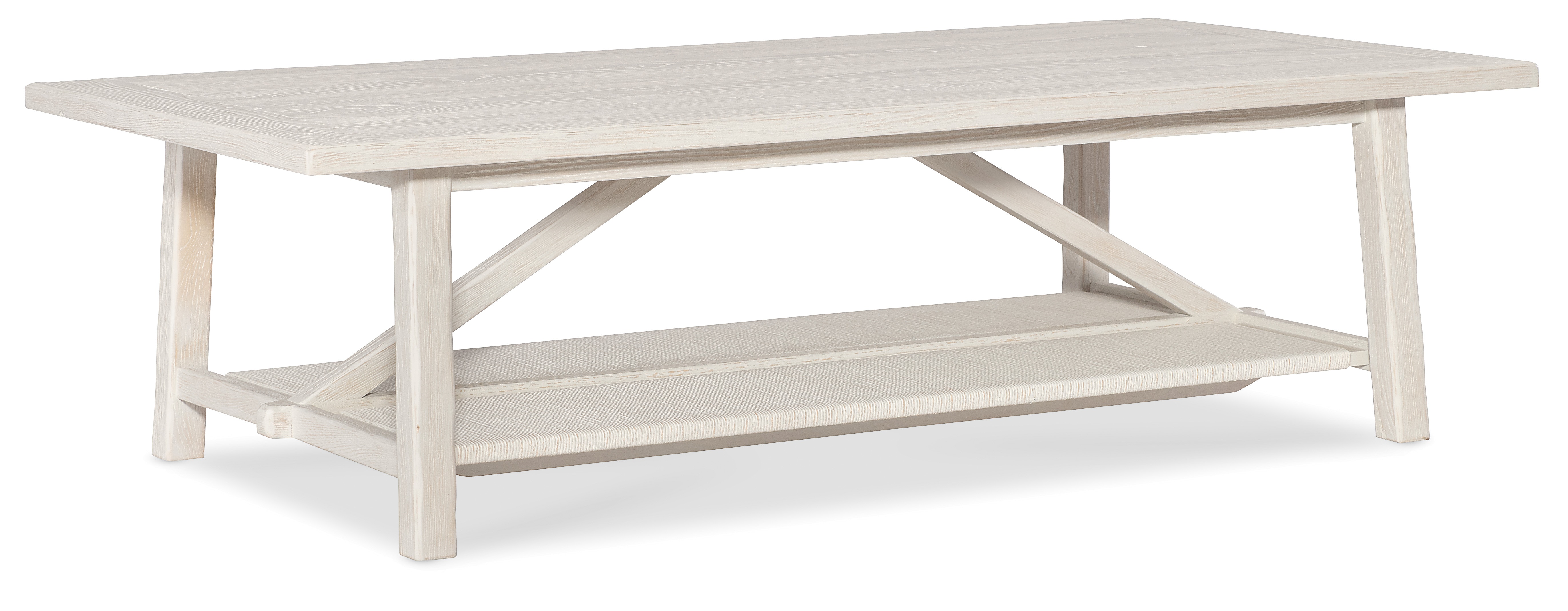 Hooker Furniture Living Room Alto Loma Trestle Cocktail Table 6830