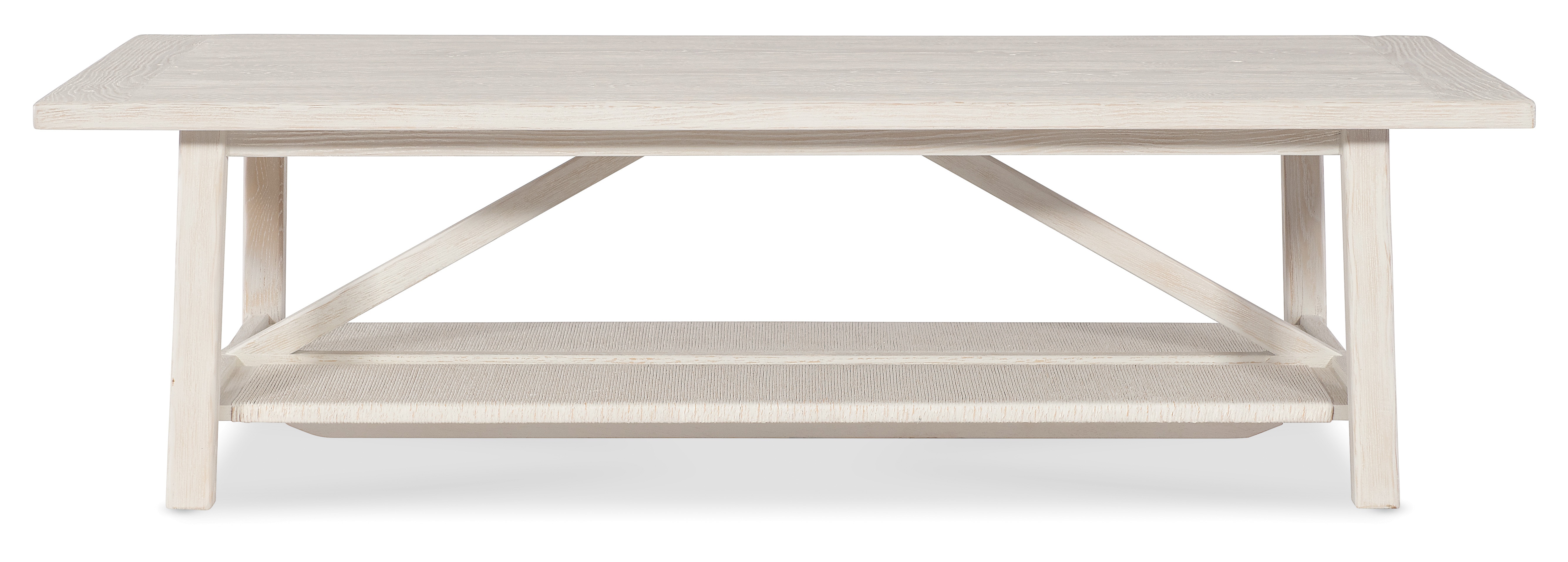 Hooker Furniture Living Room Alto Loma Trestle Cocktail Table 6830