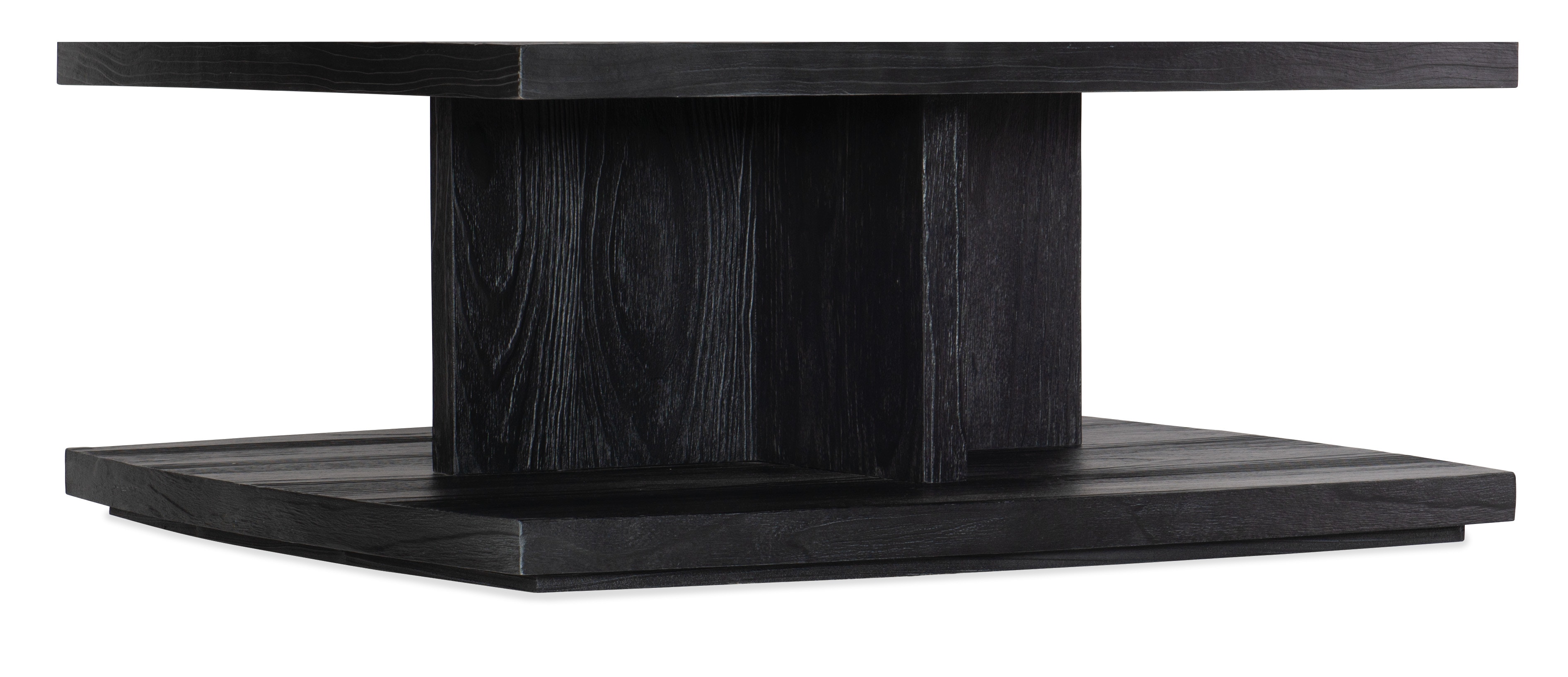 Hooker Furniture Linville Falls Shou Sugi Ban Square Cocktail Table 6150-80210-99