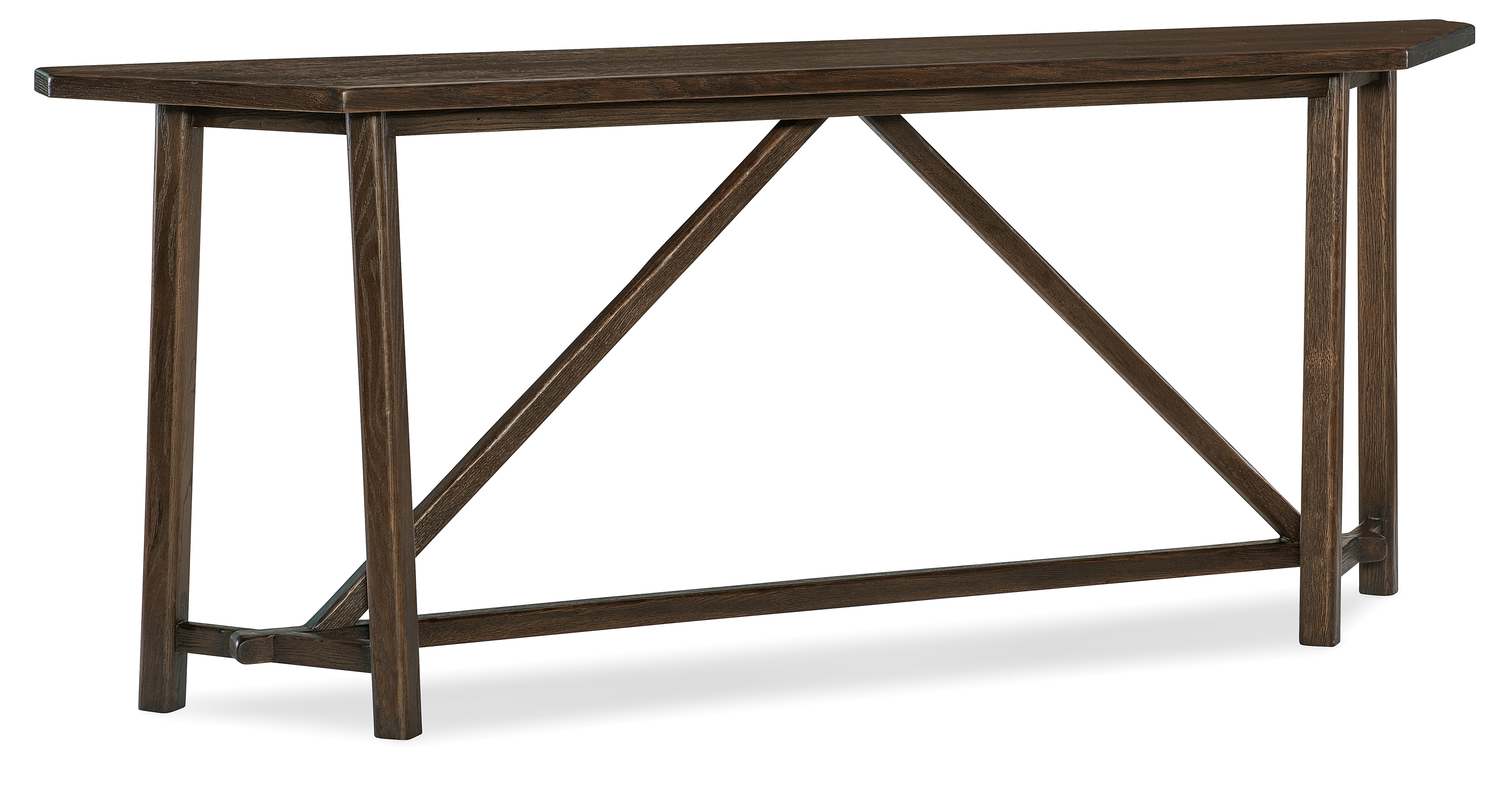 Hooker Furniture Living Room Alto Loma Trestle Console Table 6830