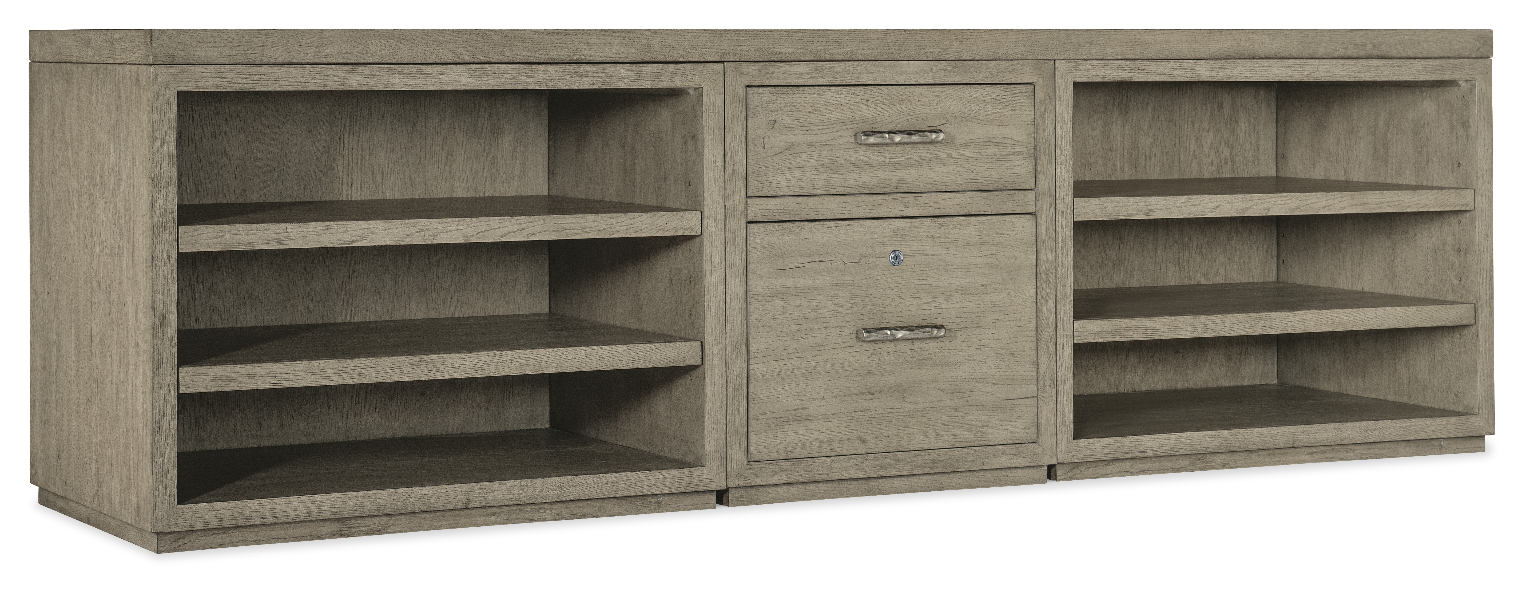 Hooker Furniture Linville Falls 96" Credenza with File and Two Open Desk Cabinets Credenza 6150-10930-85