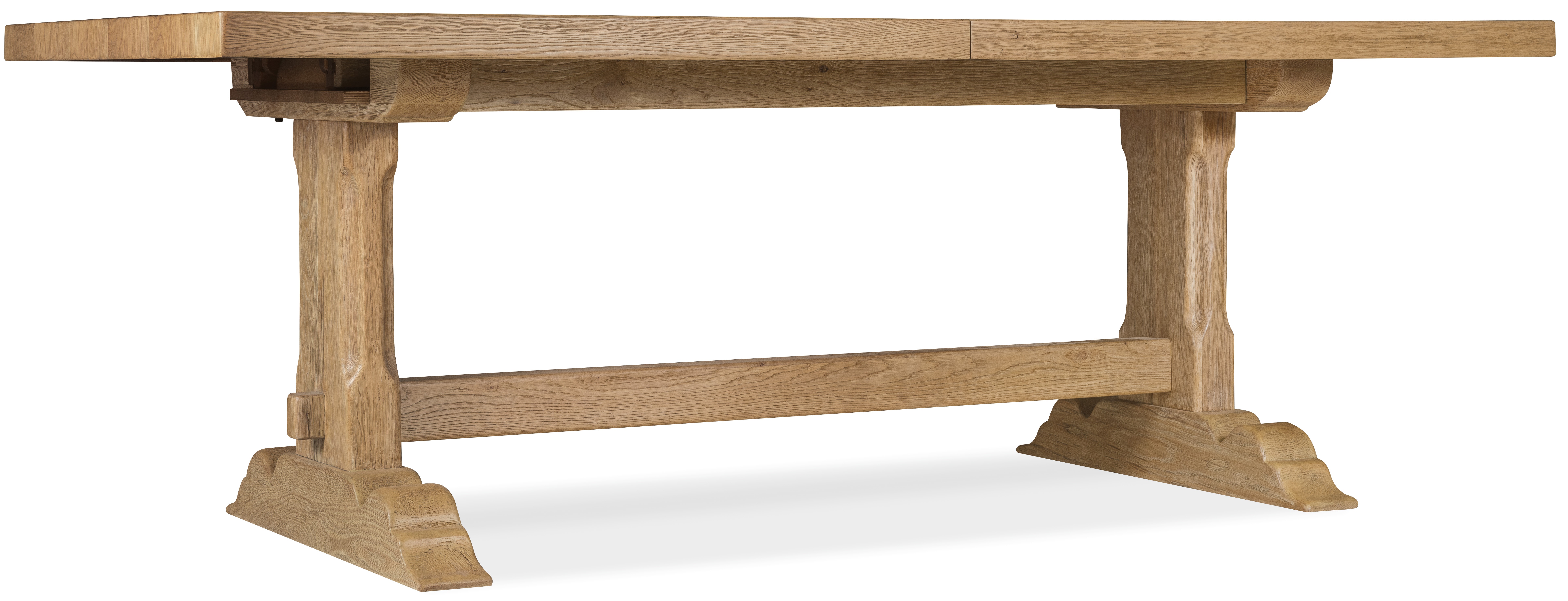 Hooker Furniture Driftwood Rectangle Dining Table with Two 20-inch Leaves 6820-75200-80
