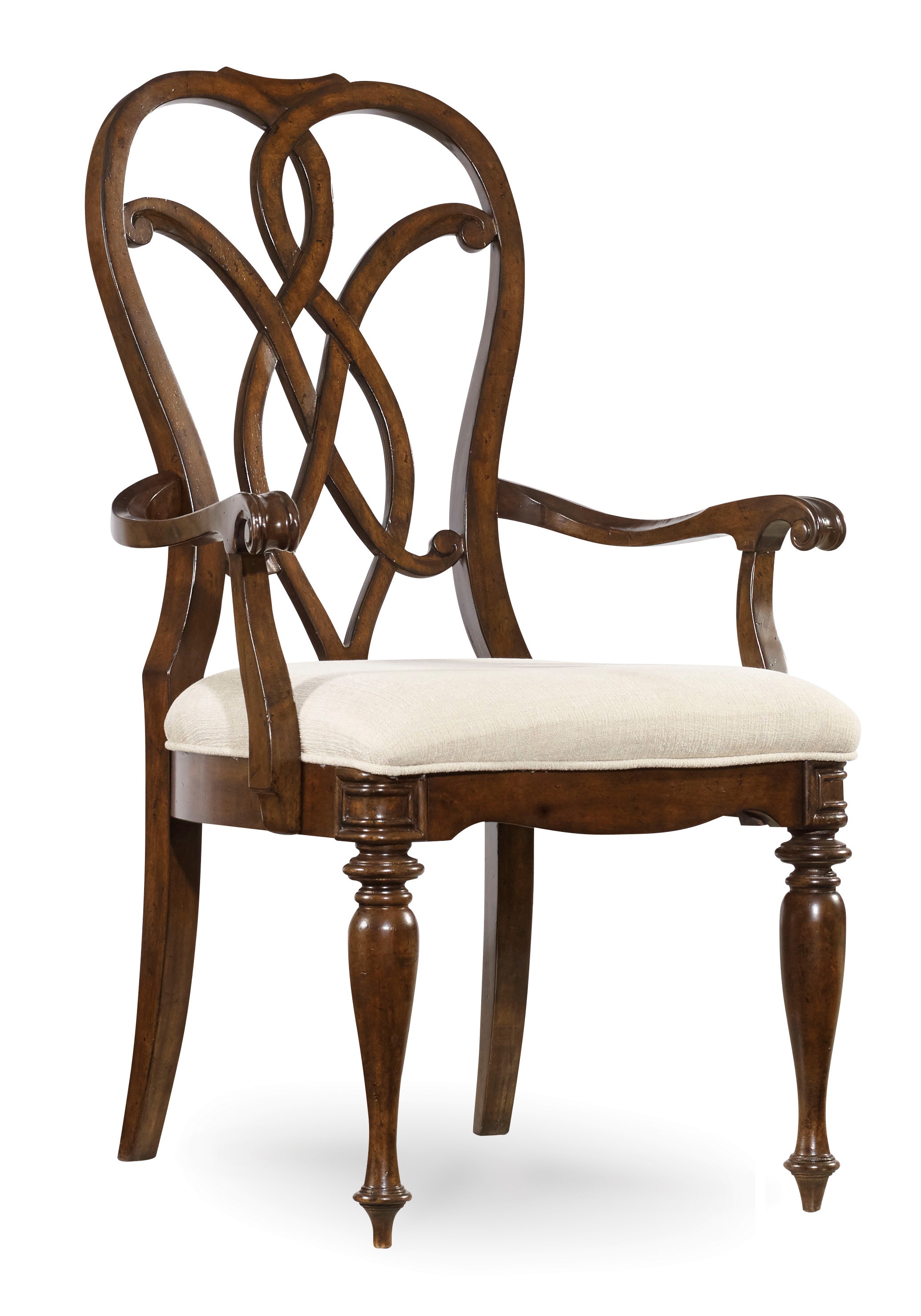 Hooker Furniture Leesburg Splatback Arm Chair 5381-75300