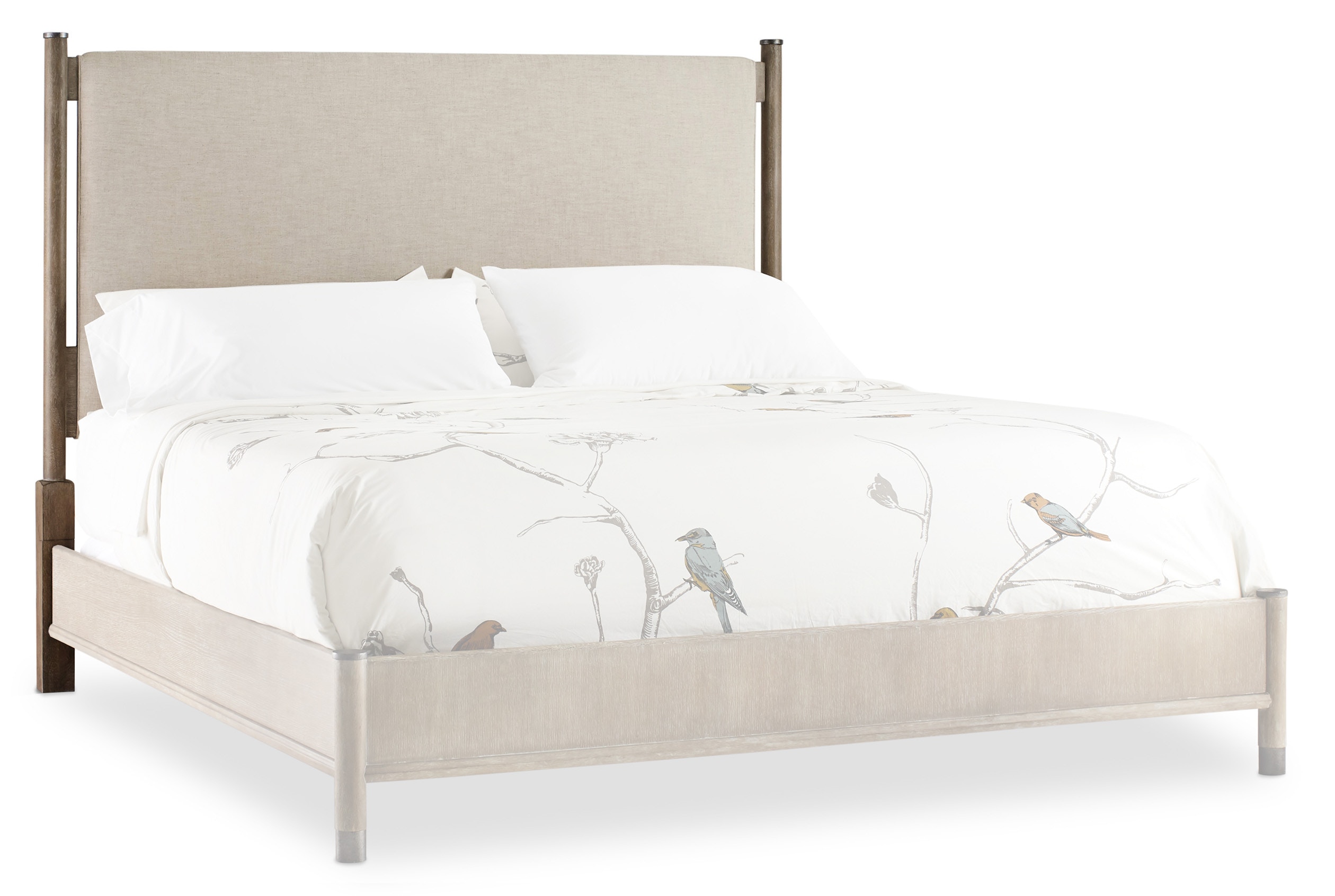 Hooker Furniture Affinity 6/0-6/6 Upholstered Headboard 6050-90967-GRY