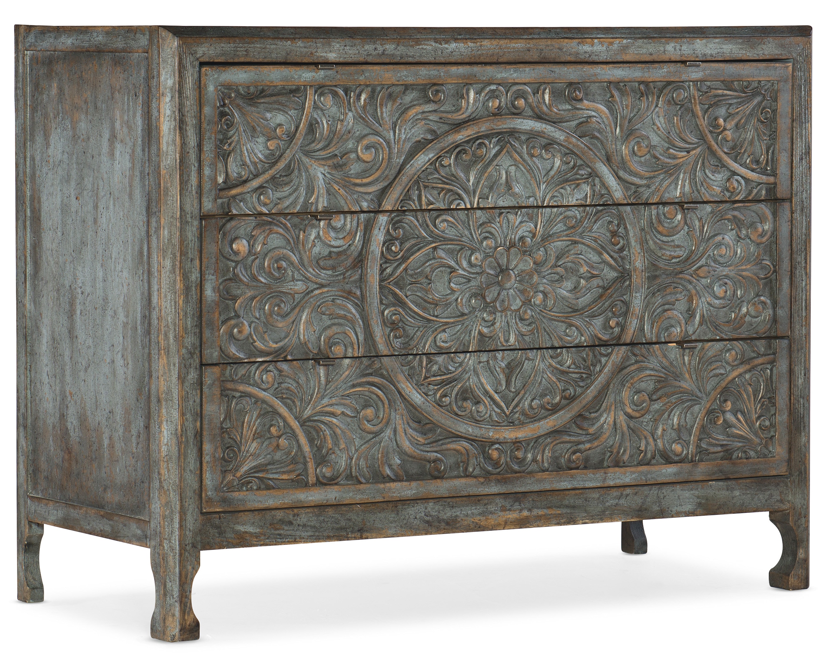 Hooker Furniture La Grange Lockhart Three-Drawer Accent Chest 6960-50007-45