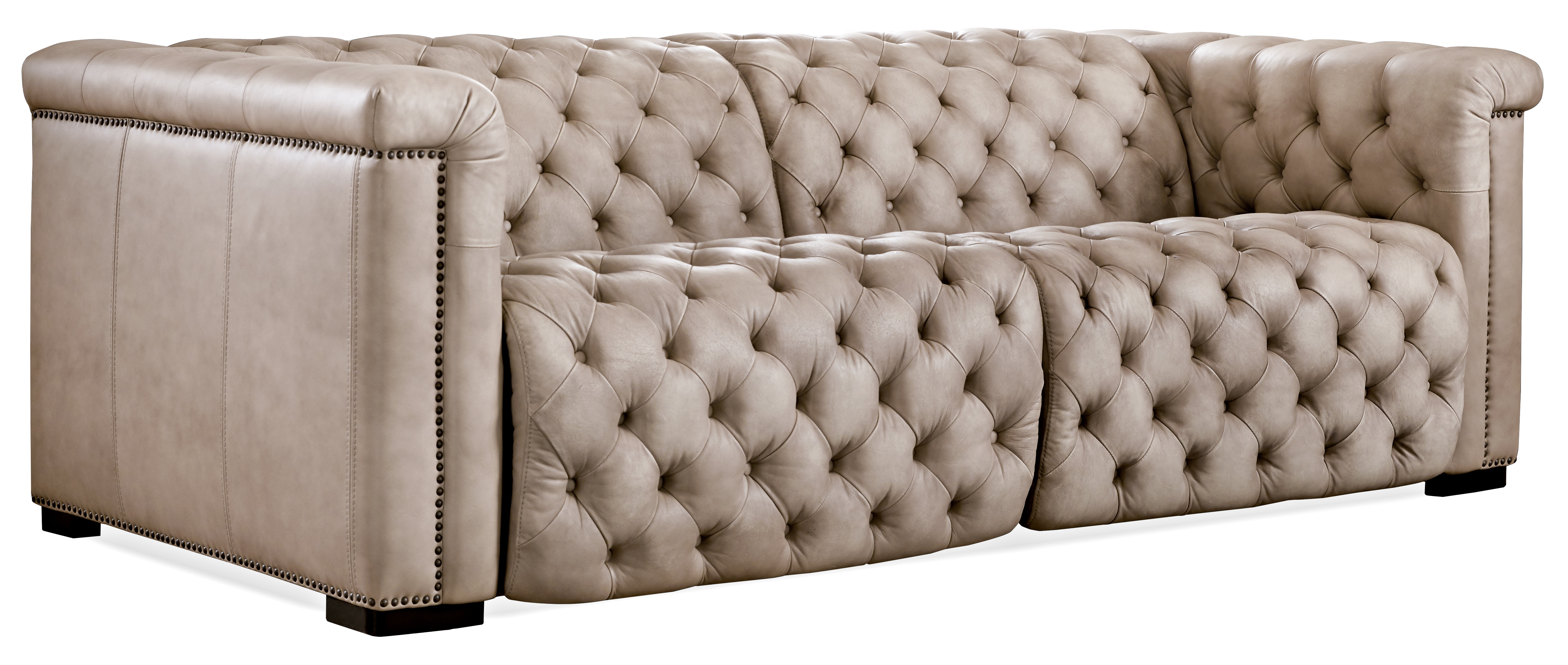 Hooker Savion 2 over 2 Sofa with Power Recline and Power Headrest SS434-1.5RL-P-PH-082
