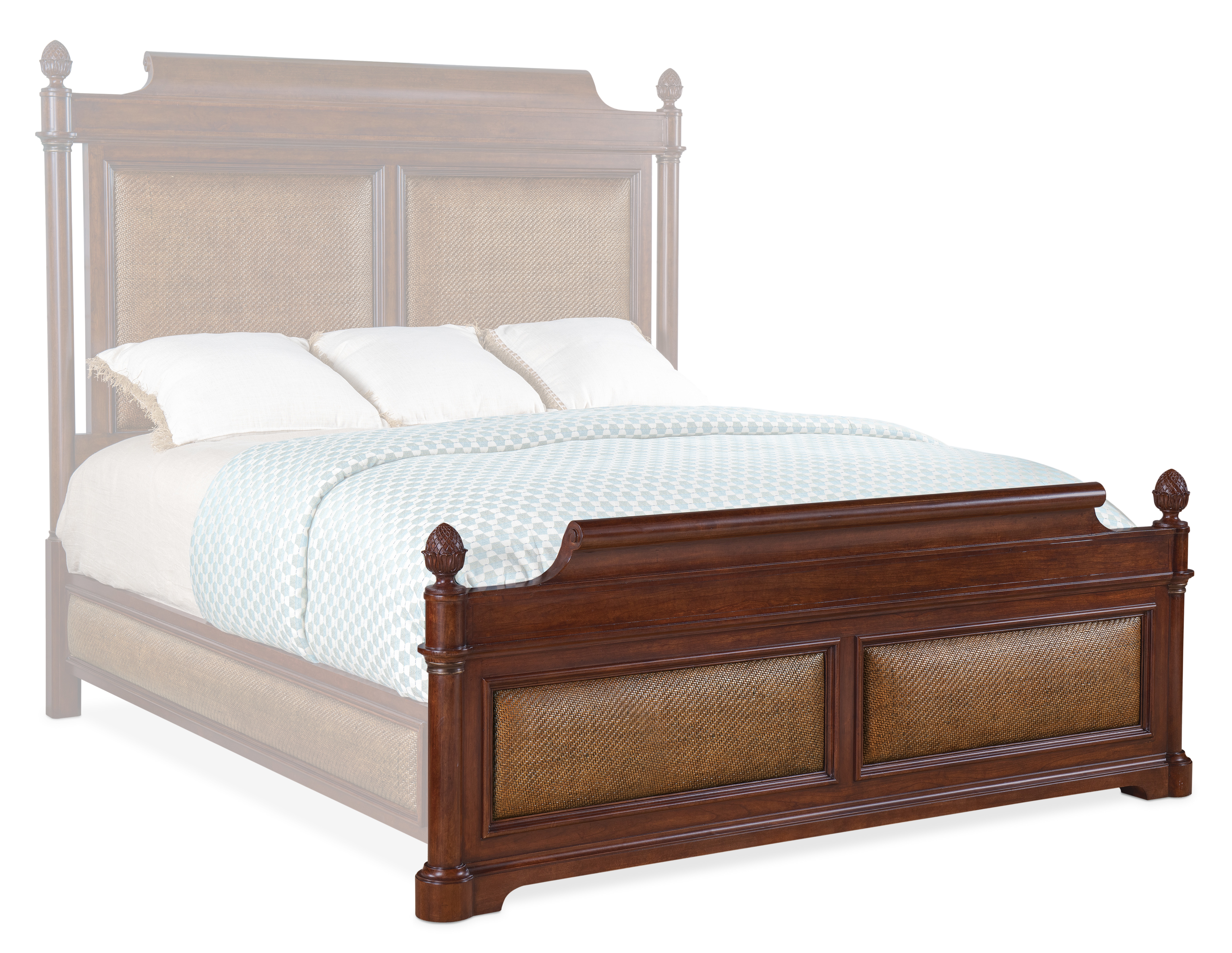 Hooker Furniture Charleston 6/0-6/6 Panel Footboard 6750-90268-85