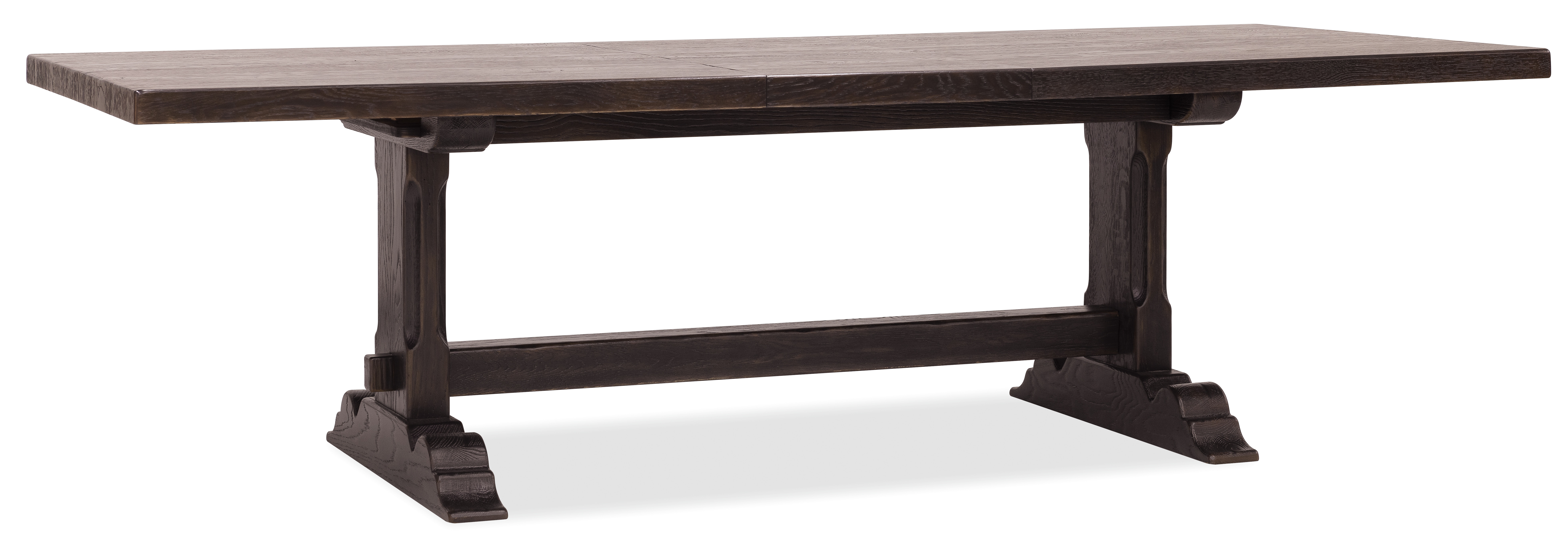 Hooker Furniture Driftwood Rectangle Dining Table with Two 20-inch Leaves 6820-75200-99