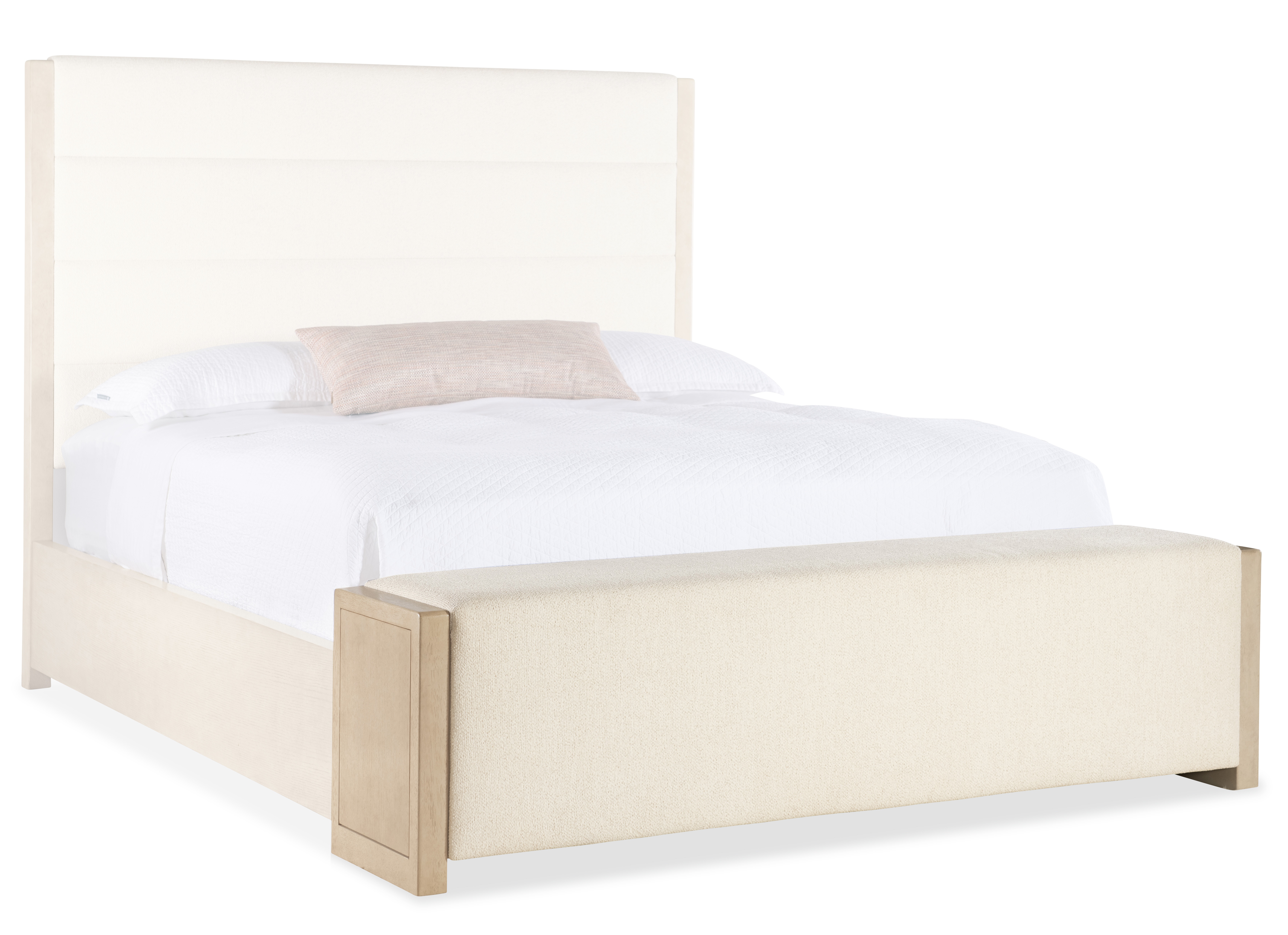 Hooker Furniture Westwood 5/0 Upholstered Footboard -Bench Option 