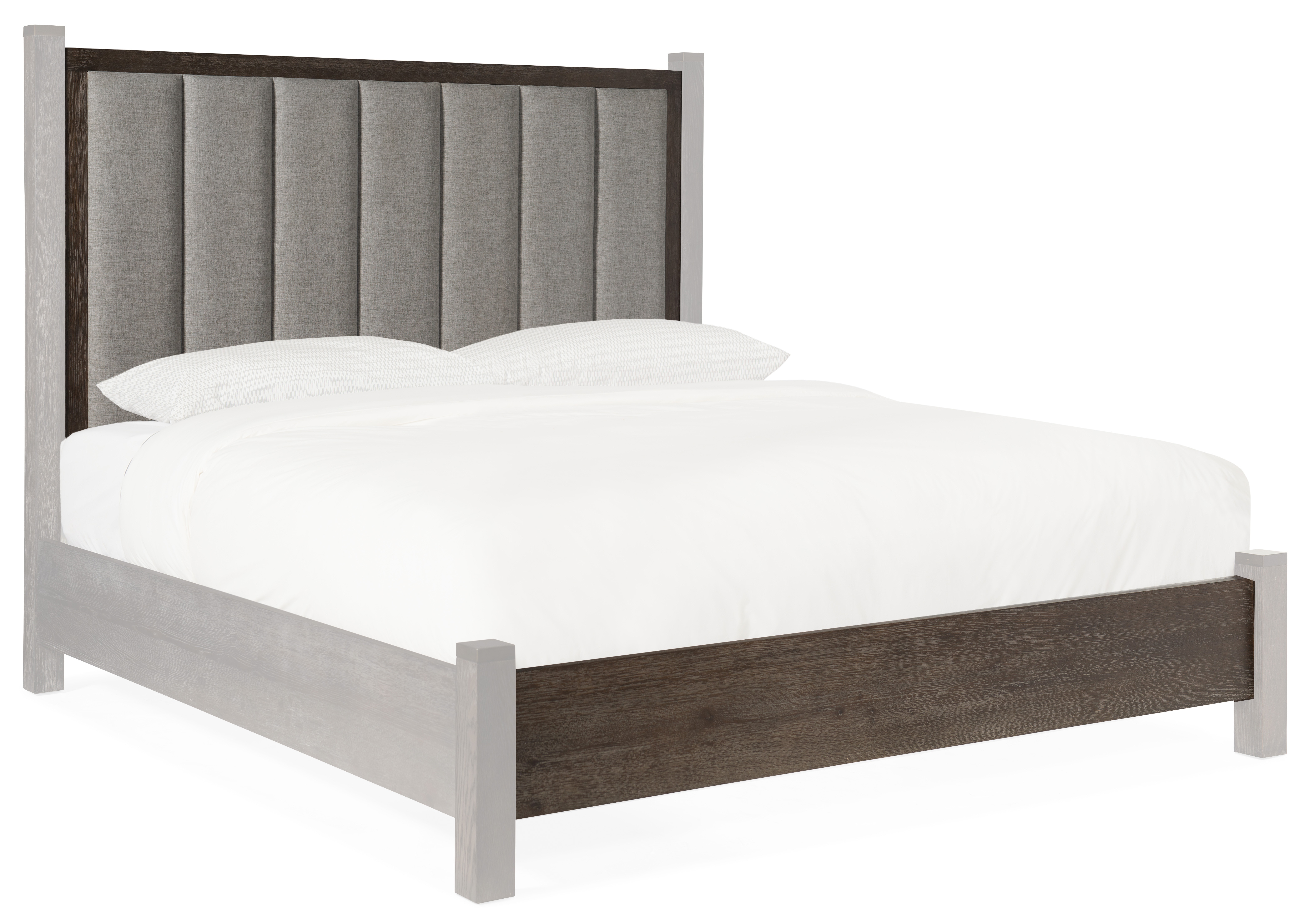 Hooker Furniture Miramar Aventura Jackson 6/0-6/6 Headboard-Footboard-Slats 6202-90667-DKW
