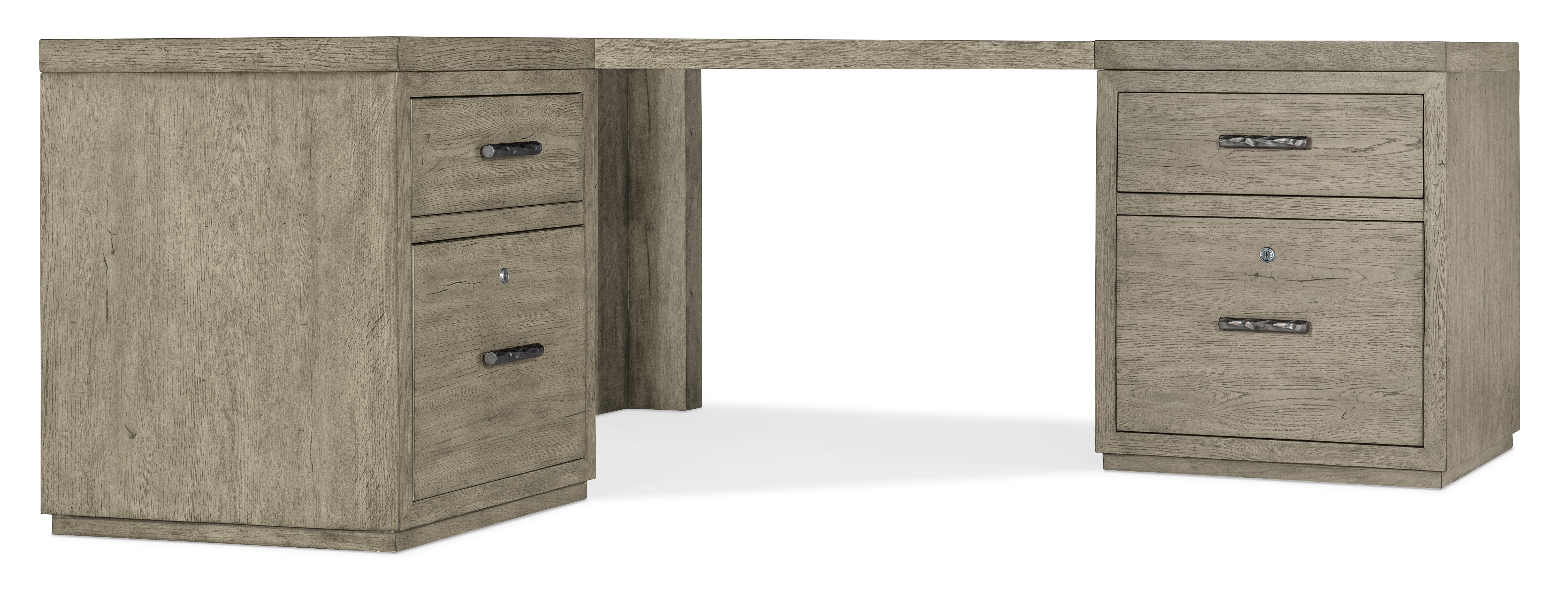 Hooker Furniture Linville Falls Corner Desk with Two Files 6150-10934-85