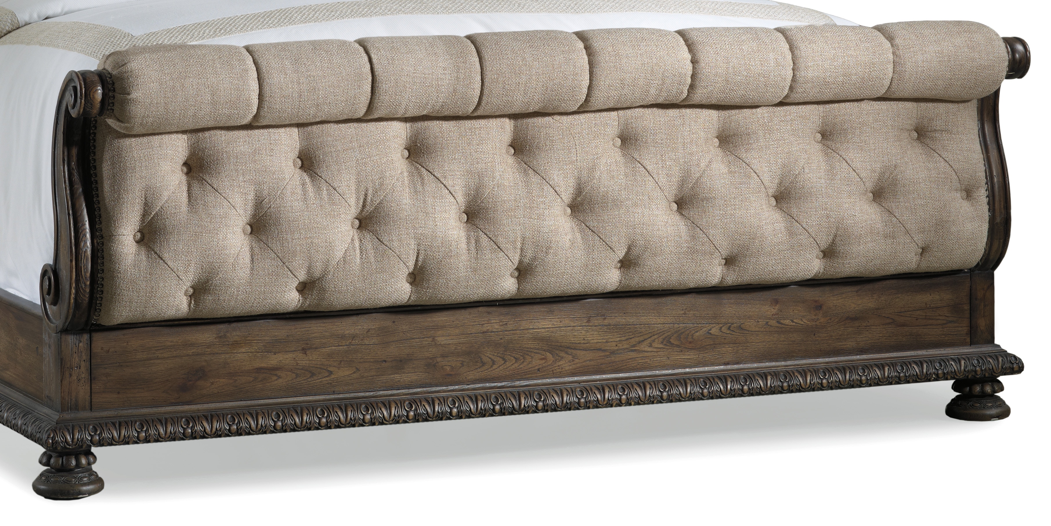 Hooker Furniture Rhapsody California King-King Tufted Footboard 5070-90568