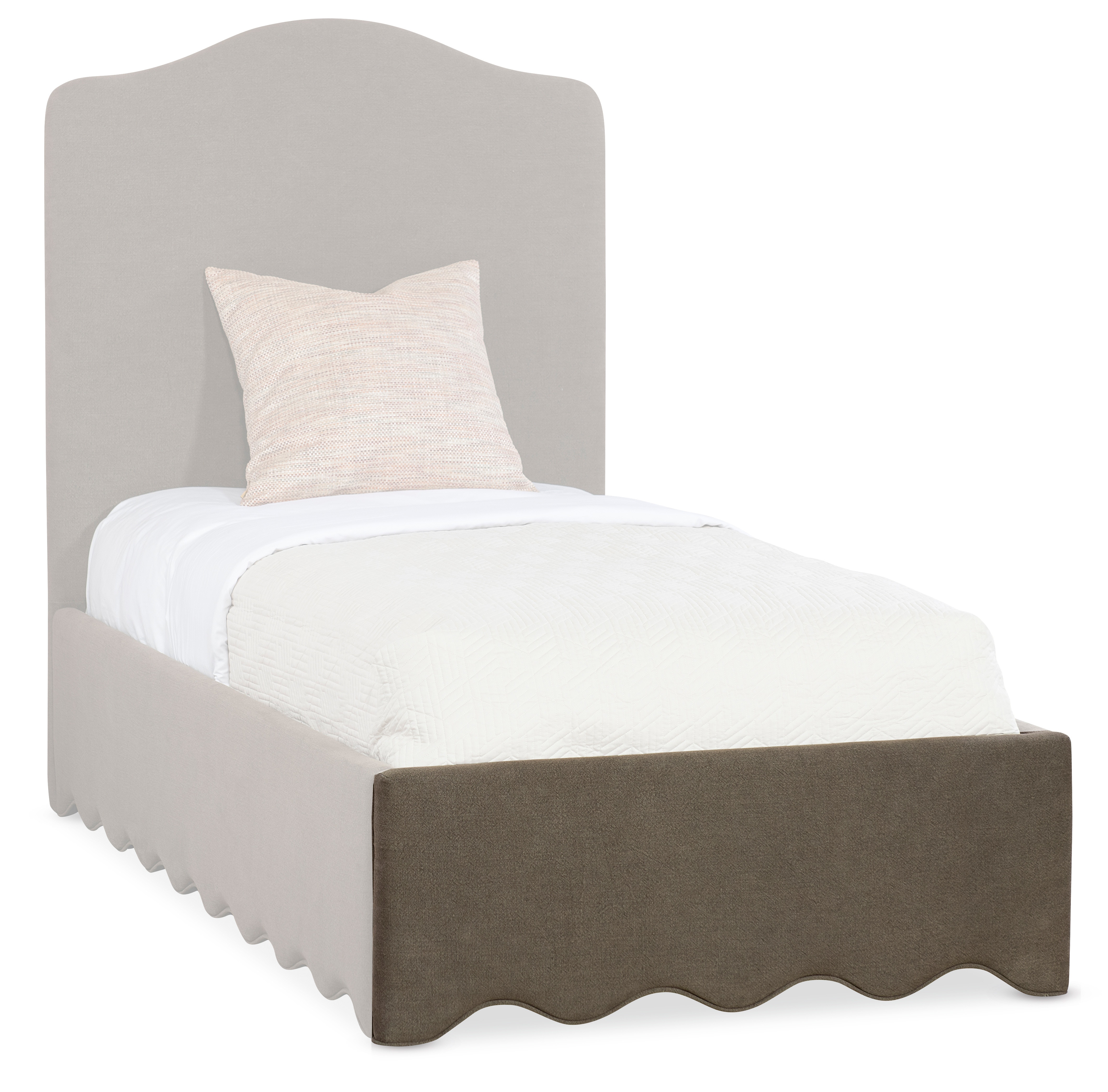 Hooker Furniture Commerce and Market Liv 3/3 Uph Footboard 7228-90835-005-489