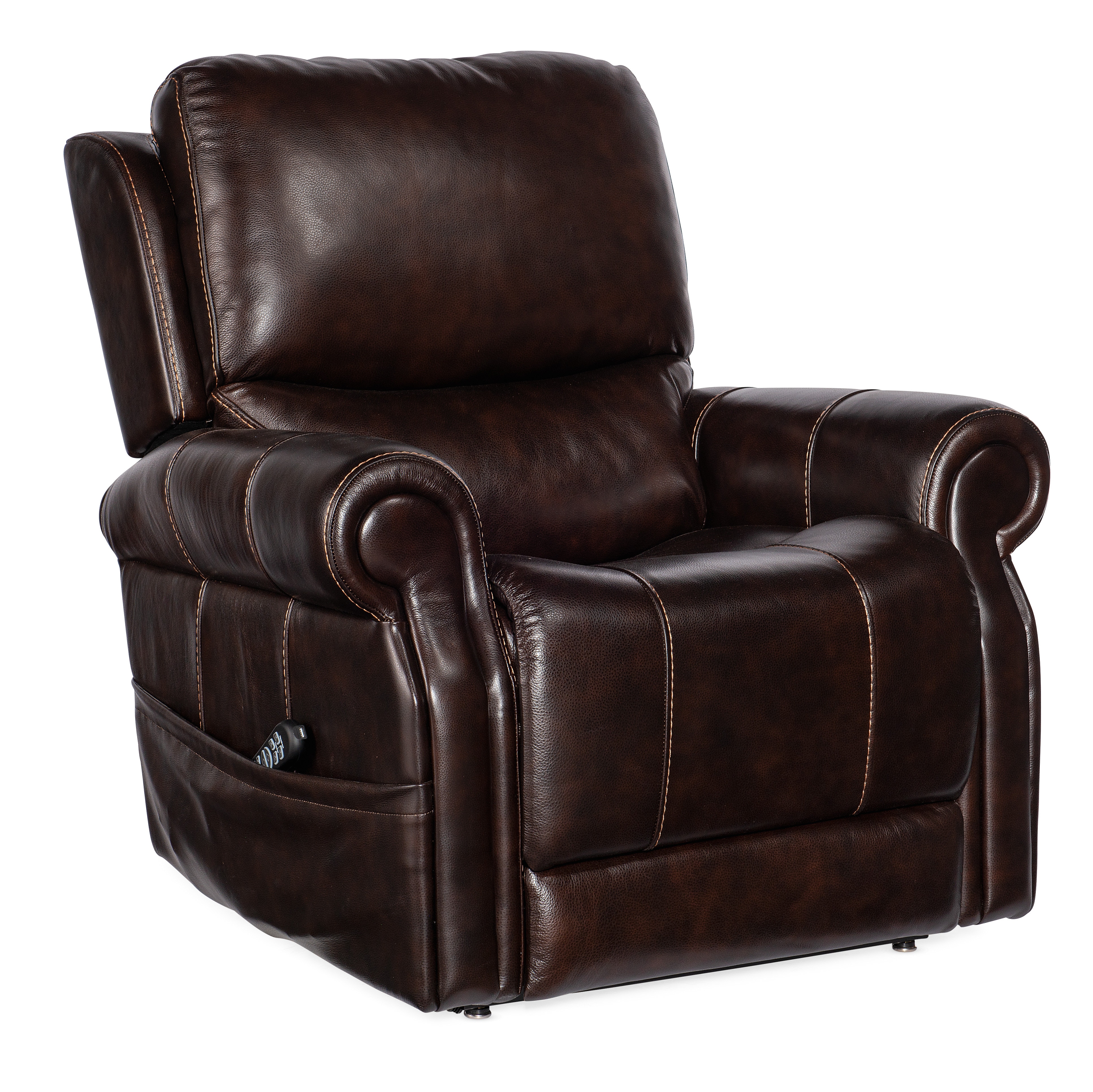 Hooker Furniture Eisley Power Recliner with Power Headrest, Lumbar and Lift RC602-PHLL4-089