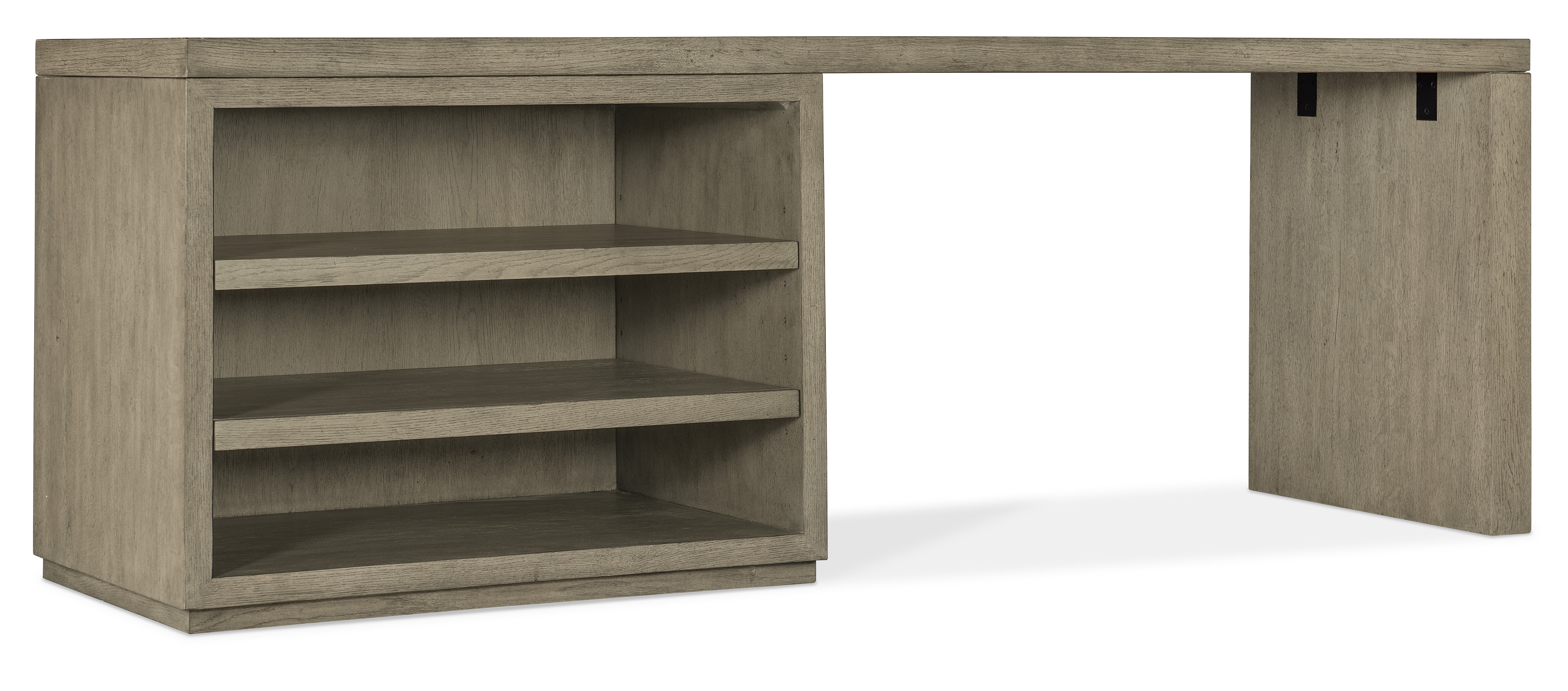 Hooker Furniture Linville Falls 84" Desk with Open Desk Cabinet 6150-10916-85