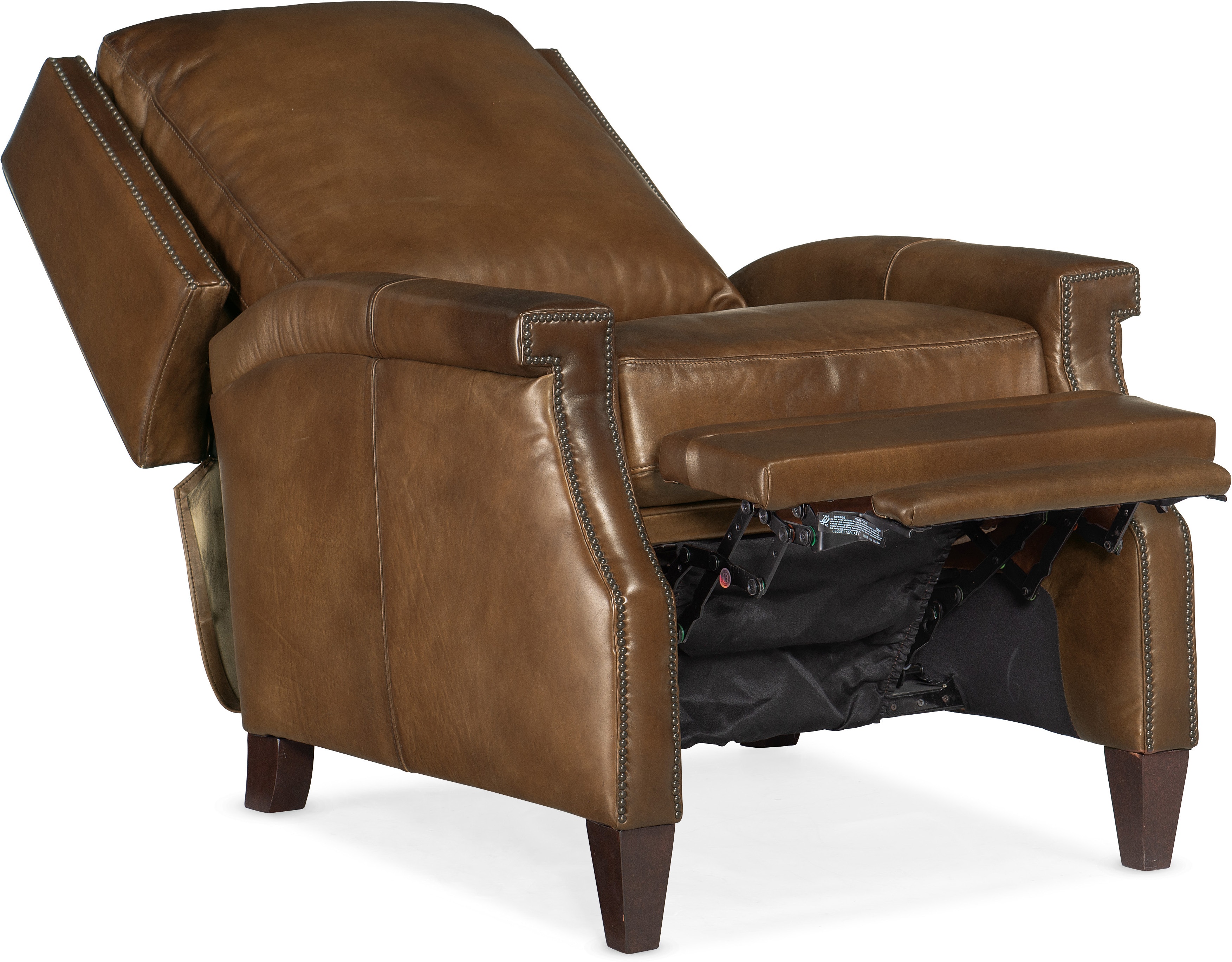 Hooker Furniture Reclining Chairs RC150-088 Traditional High Leg Reclining  Chair with Tufted Recliner, Gavigan's Home Furnishings