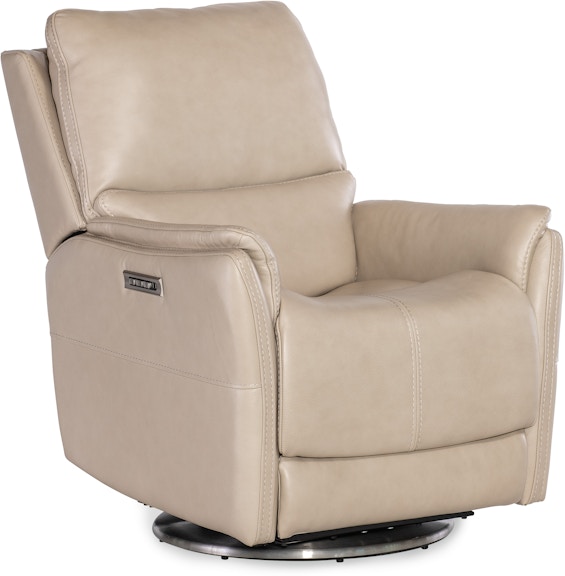 Hooker Furniture RC Soiree Zero Gravity Swivel w/PWR Headrest and Lumbar RC607-PHSZL-070