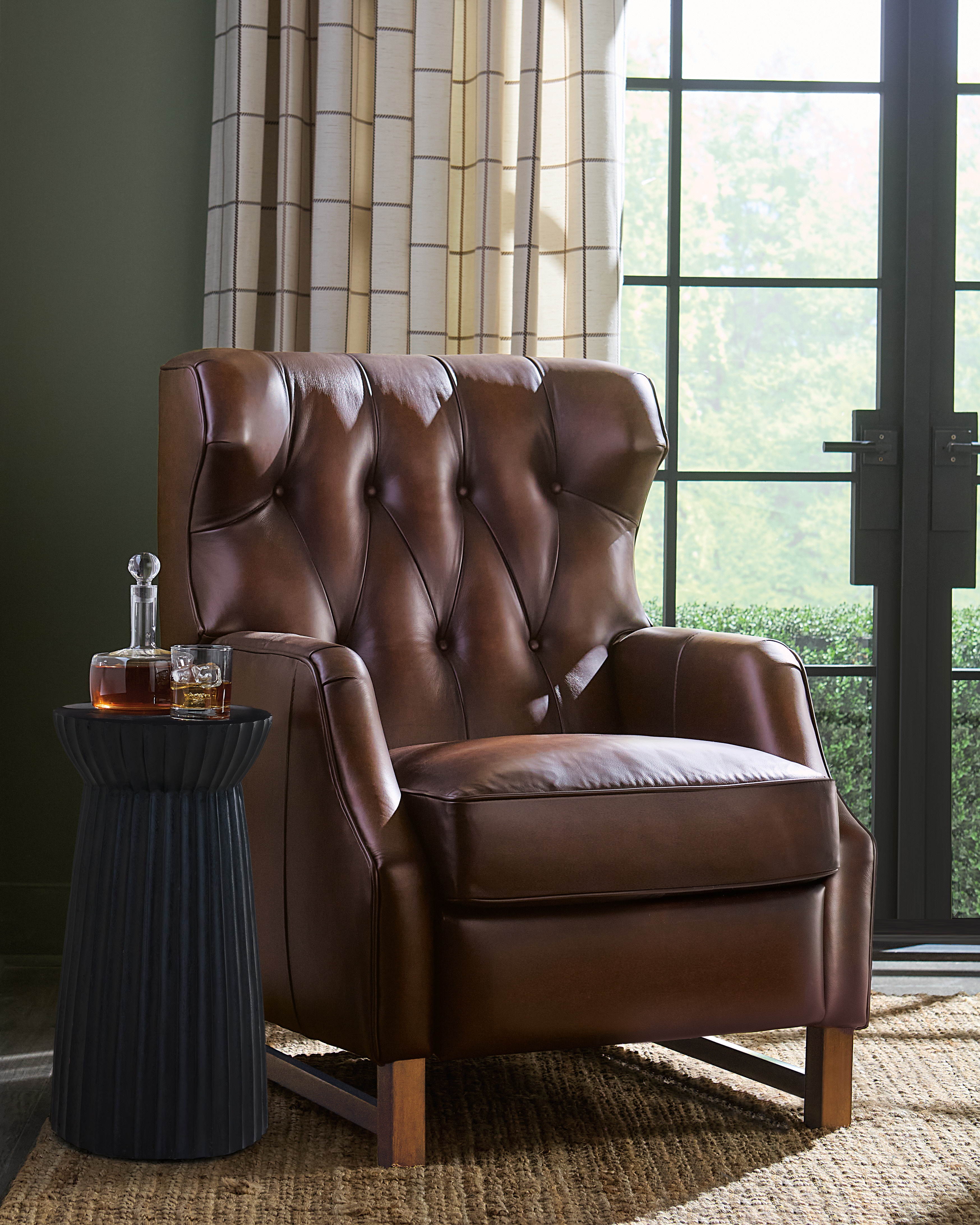 Hooker Furniture Living Room Henderson Press Back Recliner Hooker Furniture Living Room Henderson Press Back Recliner