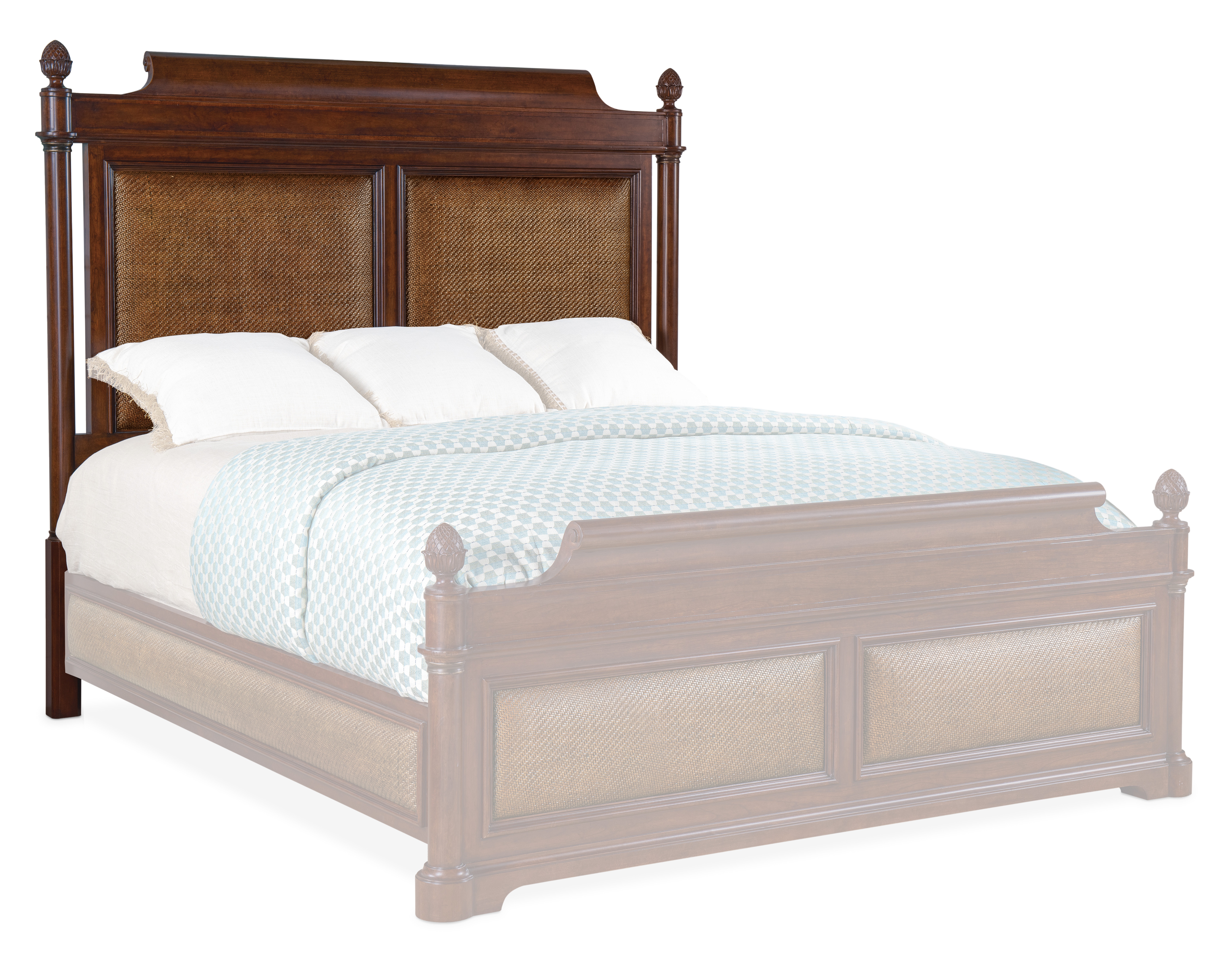 Hooker Furniture Charleston 6/0-6/6 Panel Headboard 6750-90267-85