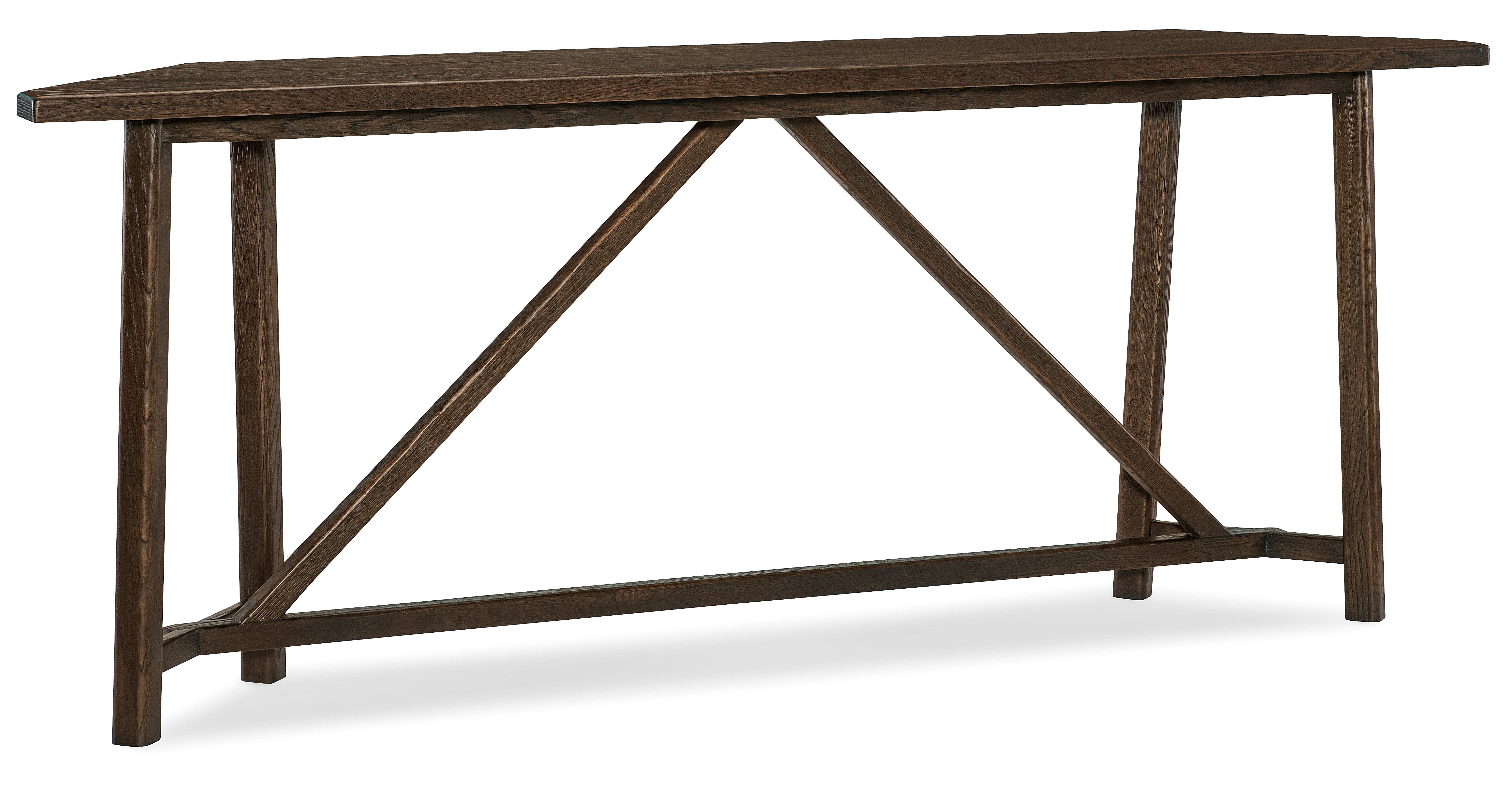 Hooker Furniture Living Room Alto Loma Trestle Console Table 6830