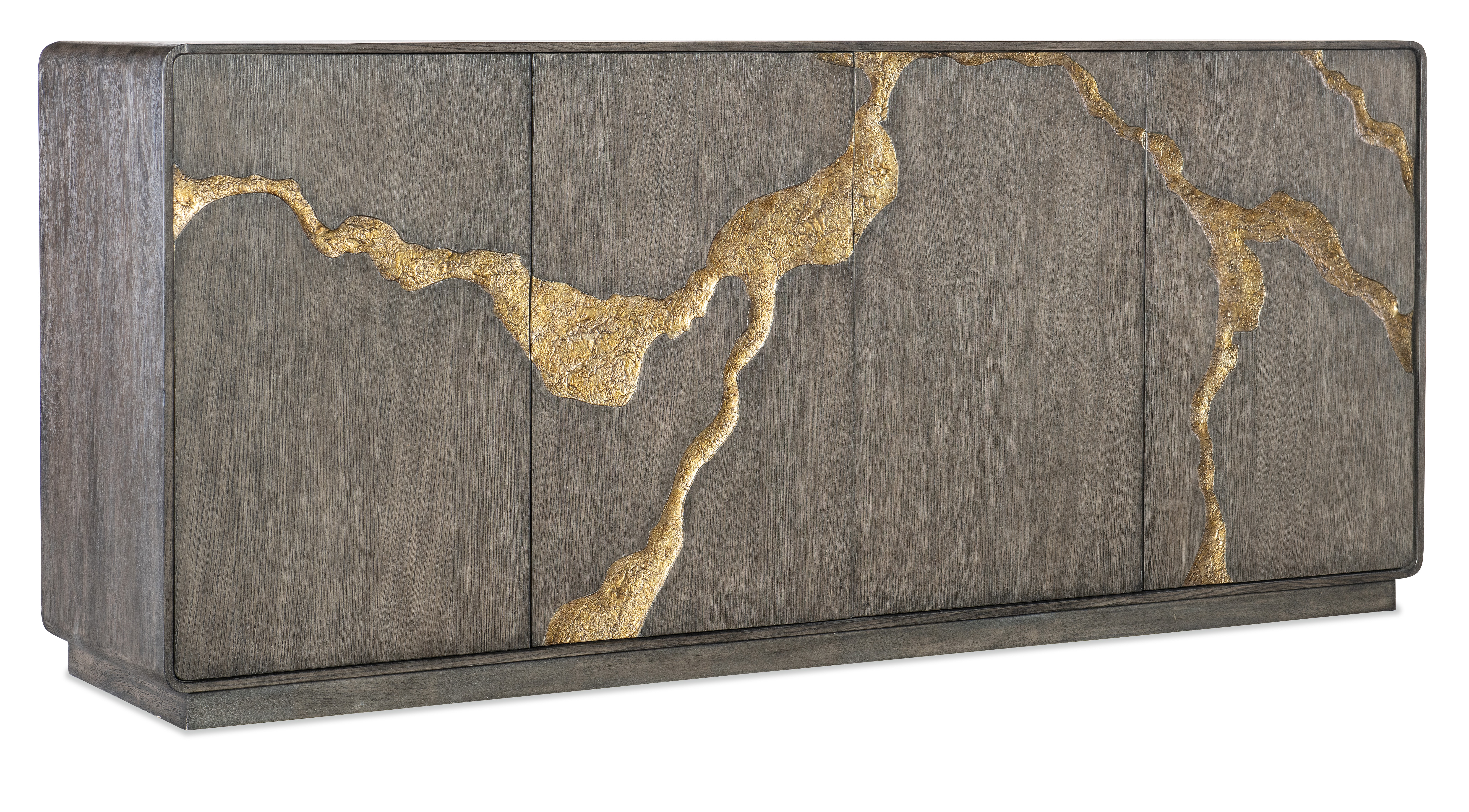 Hooker Furniture Melange Fissured Entertainment Credenza 628-55068-89