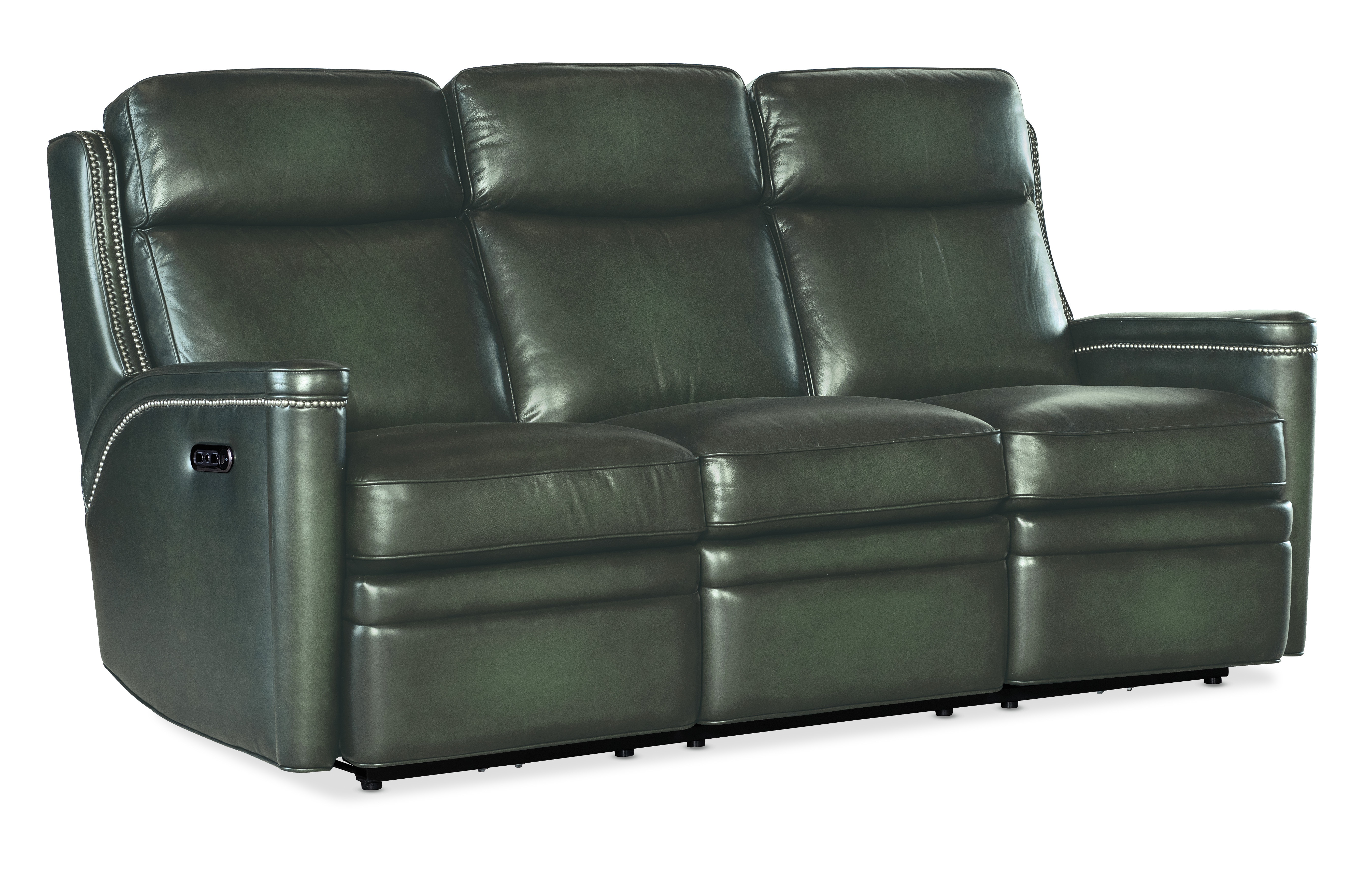 Hooker furniture power discount sofa with power headrest