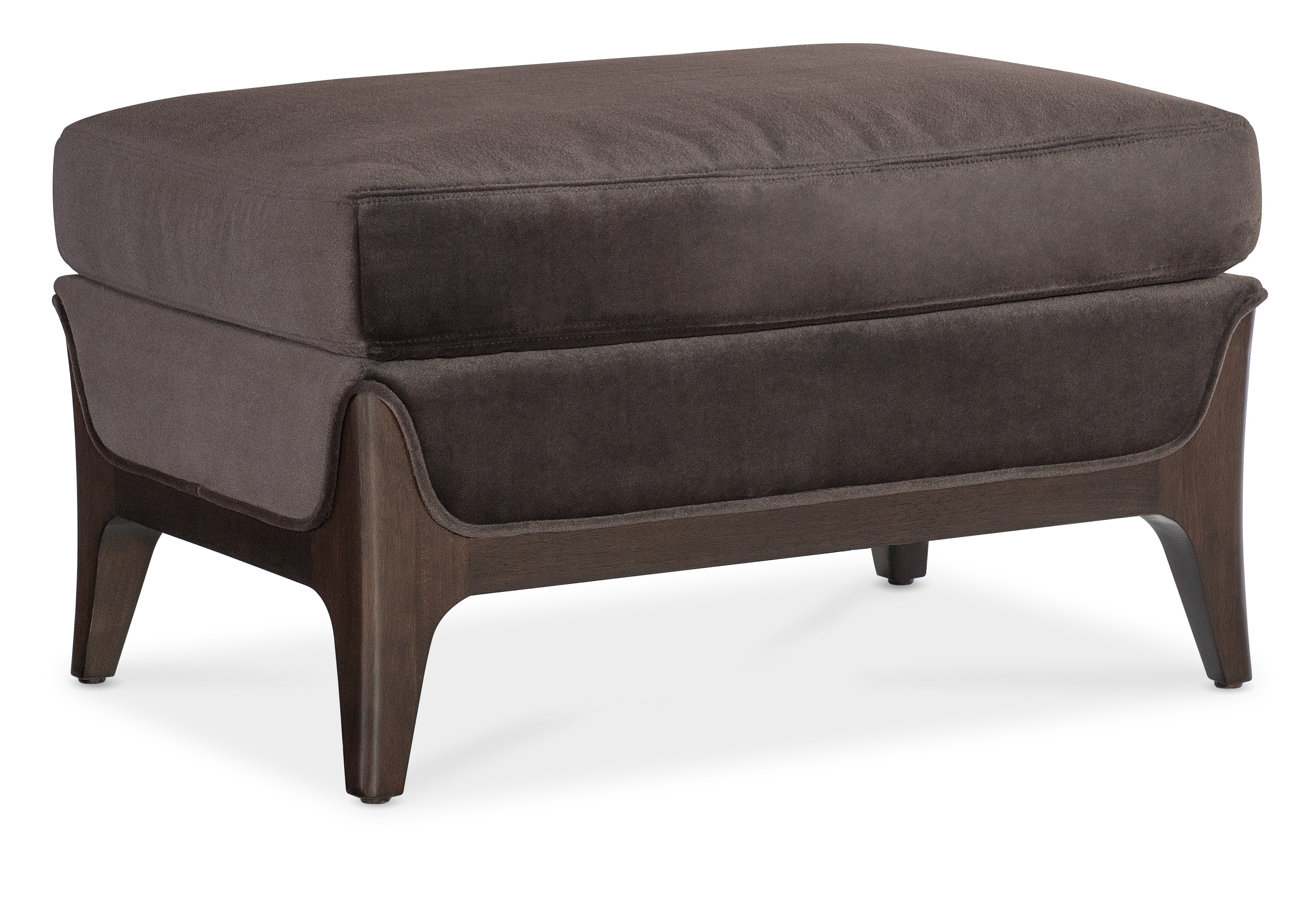 Hooker leather deals ottoman