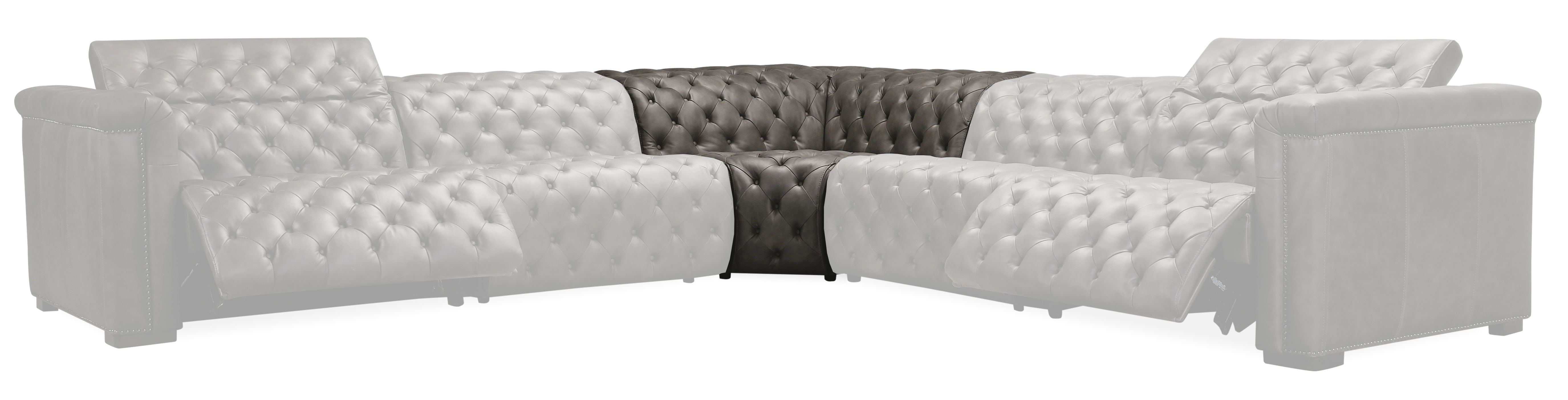 Hooker Furniture Living Room Savion Grandier 5 pc Sectional