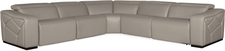 Hooker Furniture MS Opal 5 Piece Sectional with 2 Power Recliners & Power Headrest SS602-G5PS-091