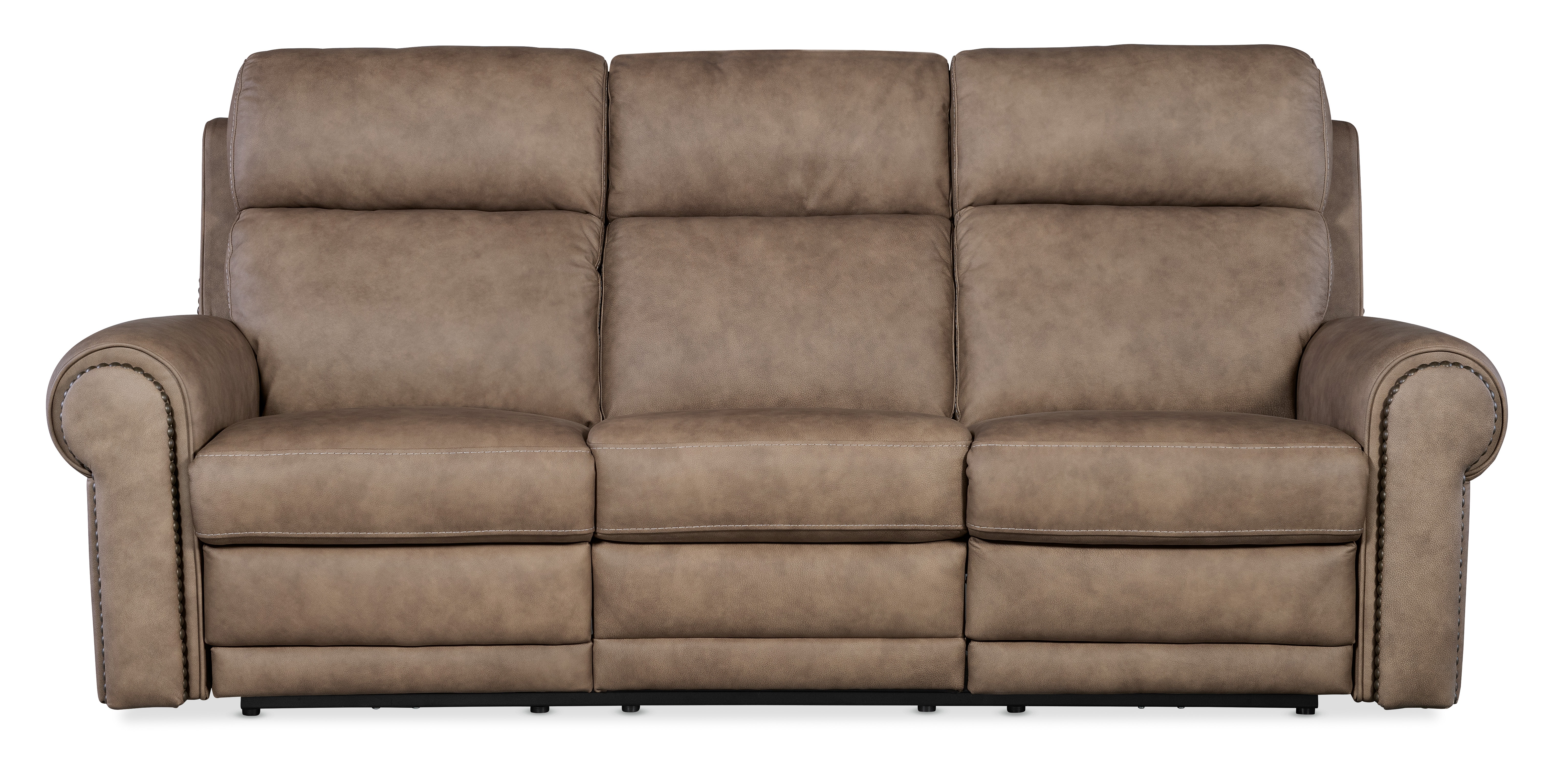 Hooker Furniture Living Room Duncan Power Sofa w/Power Headrest